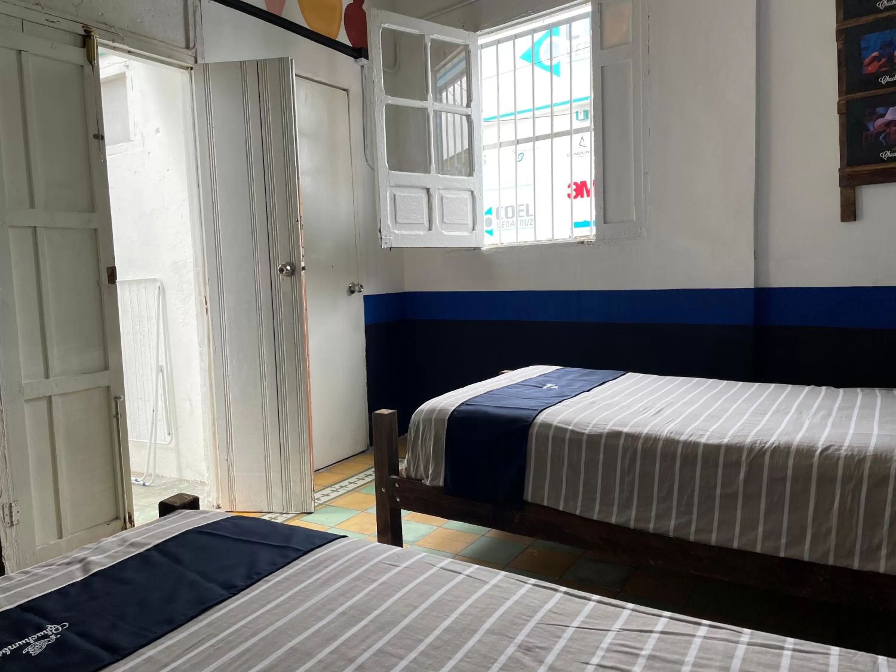 Bed in Chuchumbé Hotel Cultural, Restaurante & Café