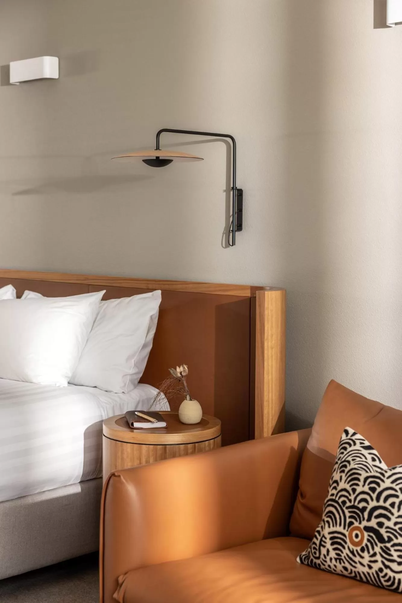 Bed in Wonil Hotel Perth - Handwritten Collection