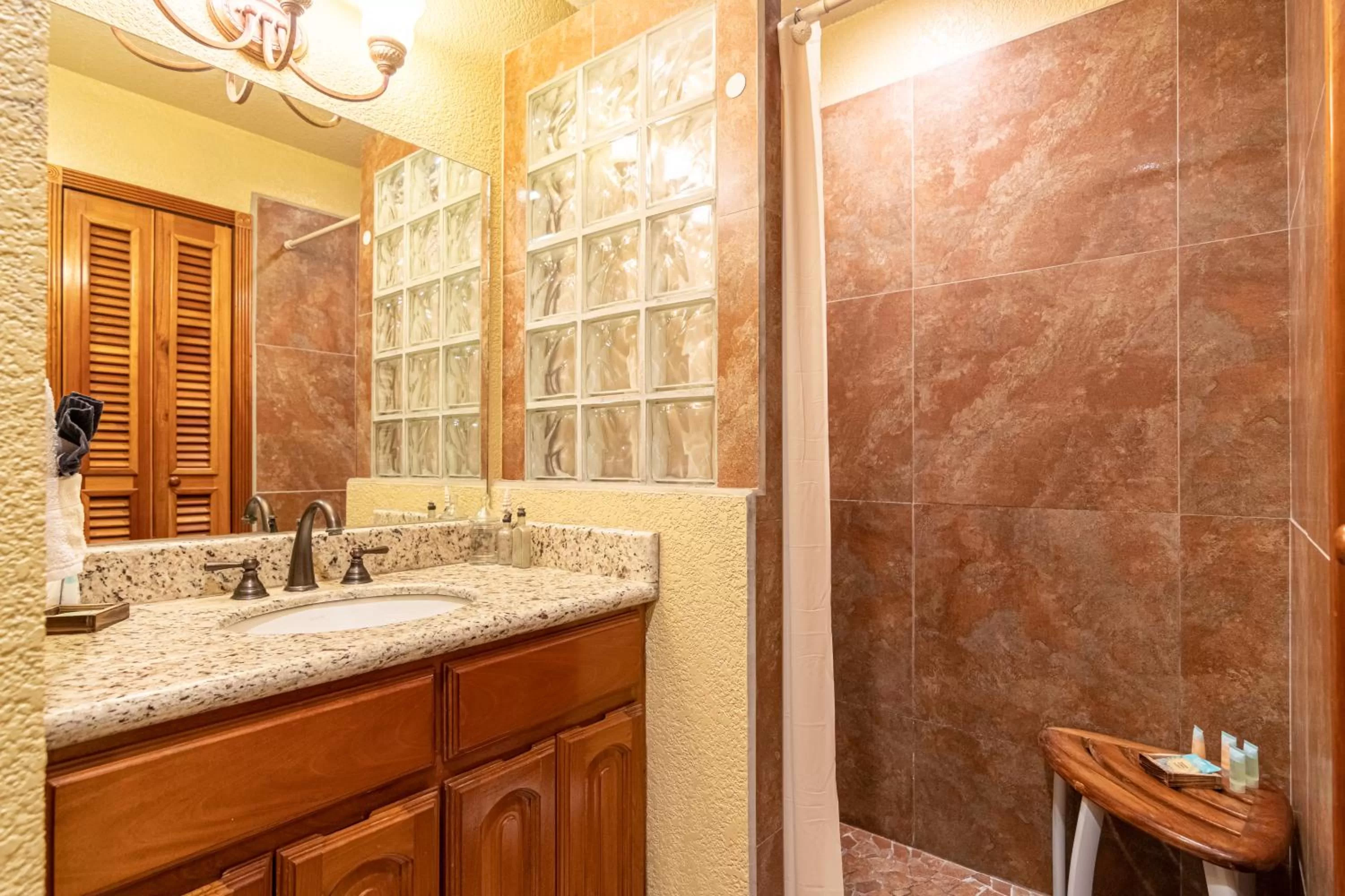 Bathroom in Lighthouse Beach Villas