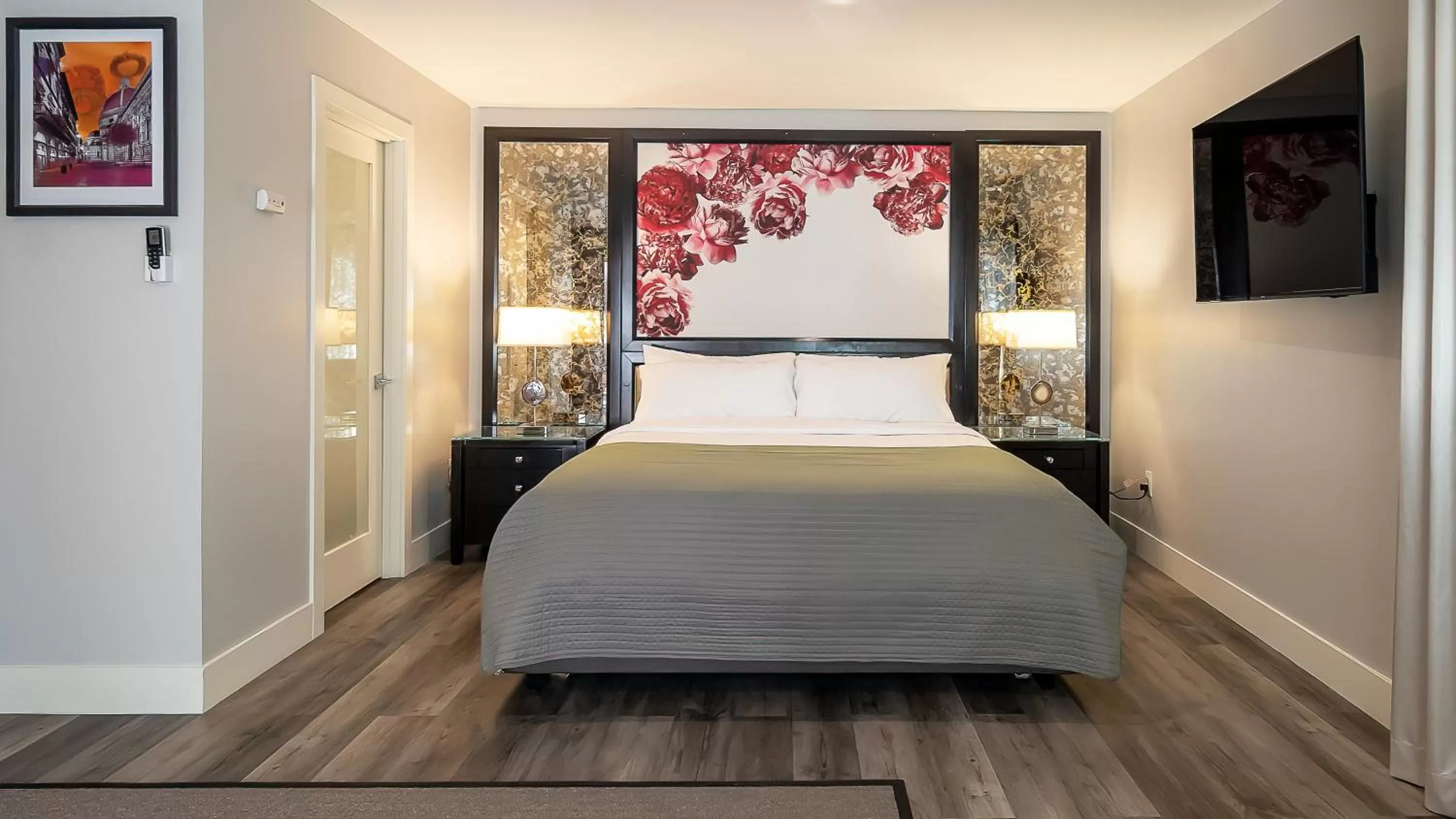 Bed in Onsen Hotel and Spa