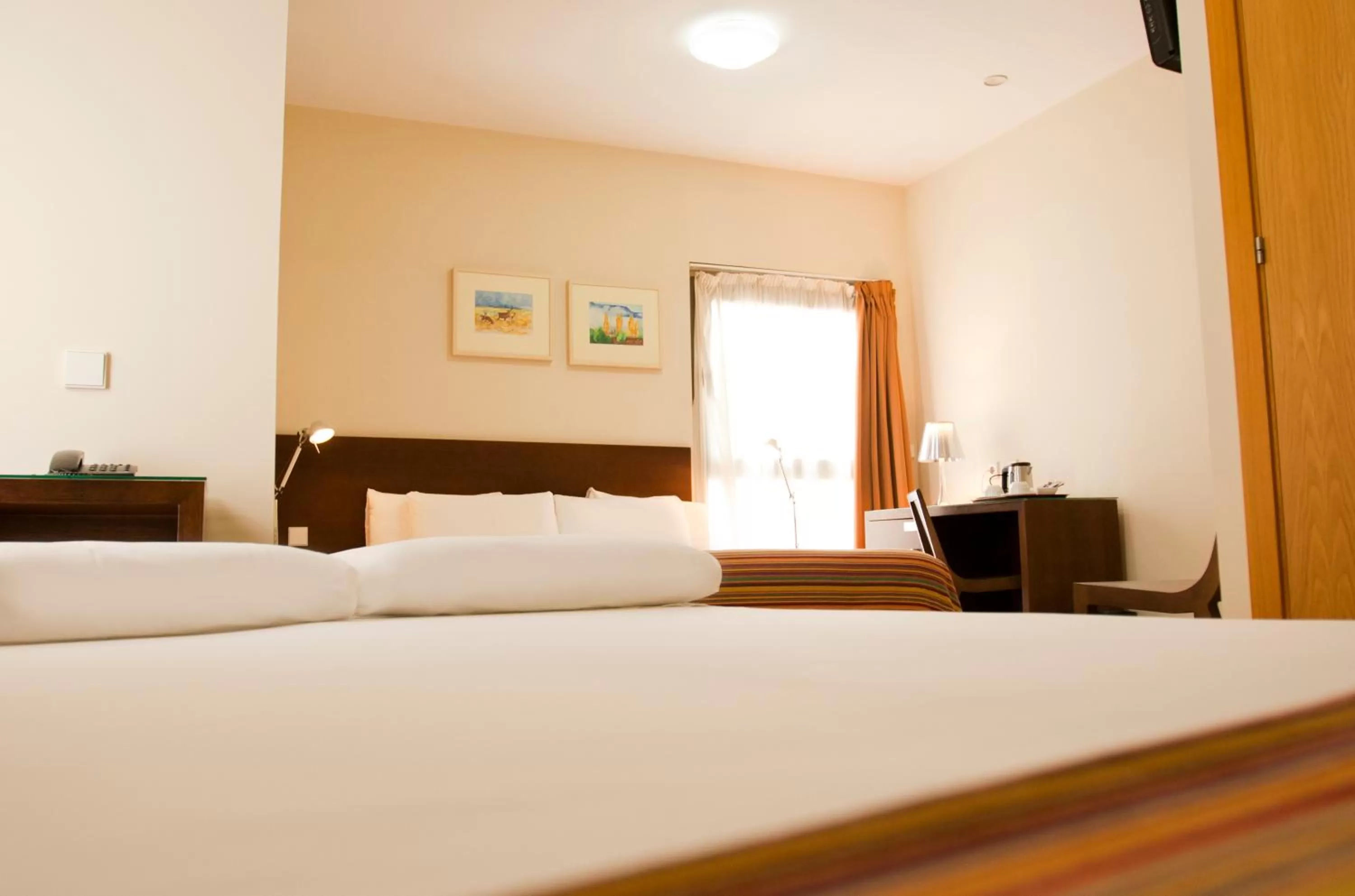 Bed in Hotel Apartamentos Patagonia Sur