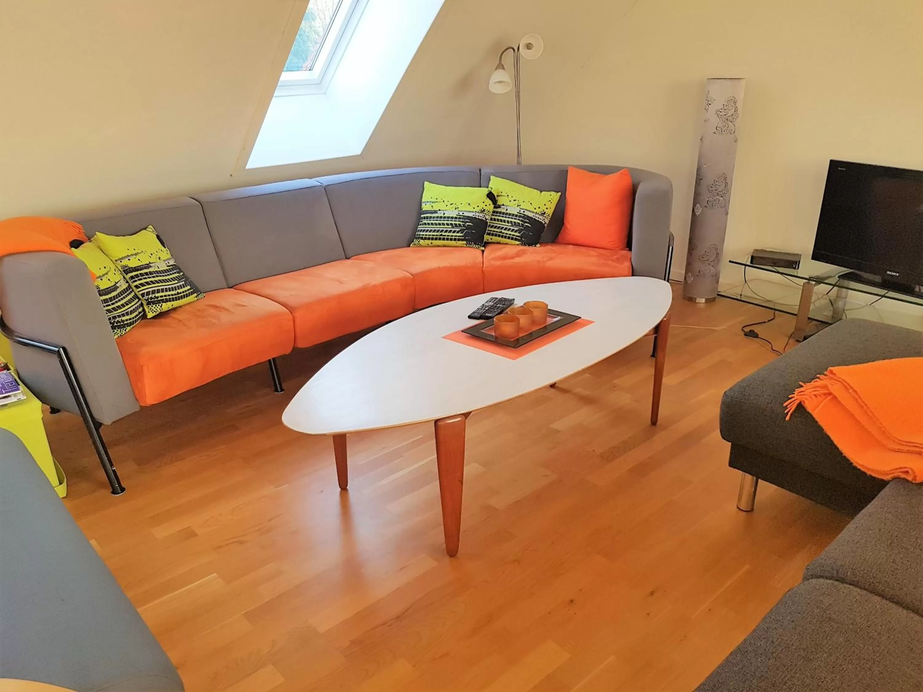 Communal lounge/ TV room in Roskilde B&B