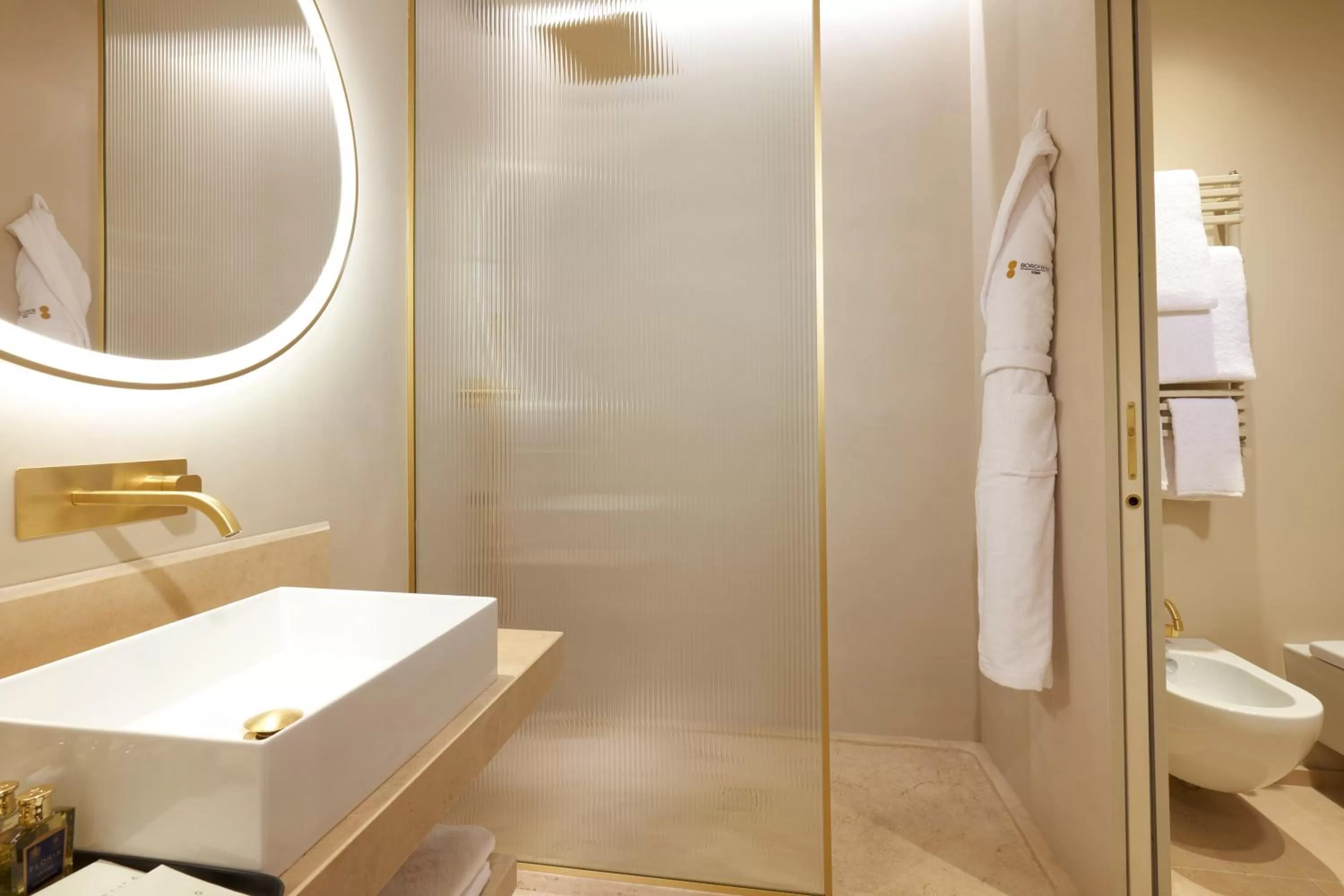 Bathroom in Borghese Contemporary Hotel