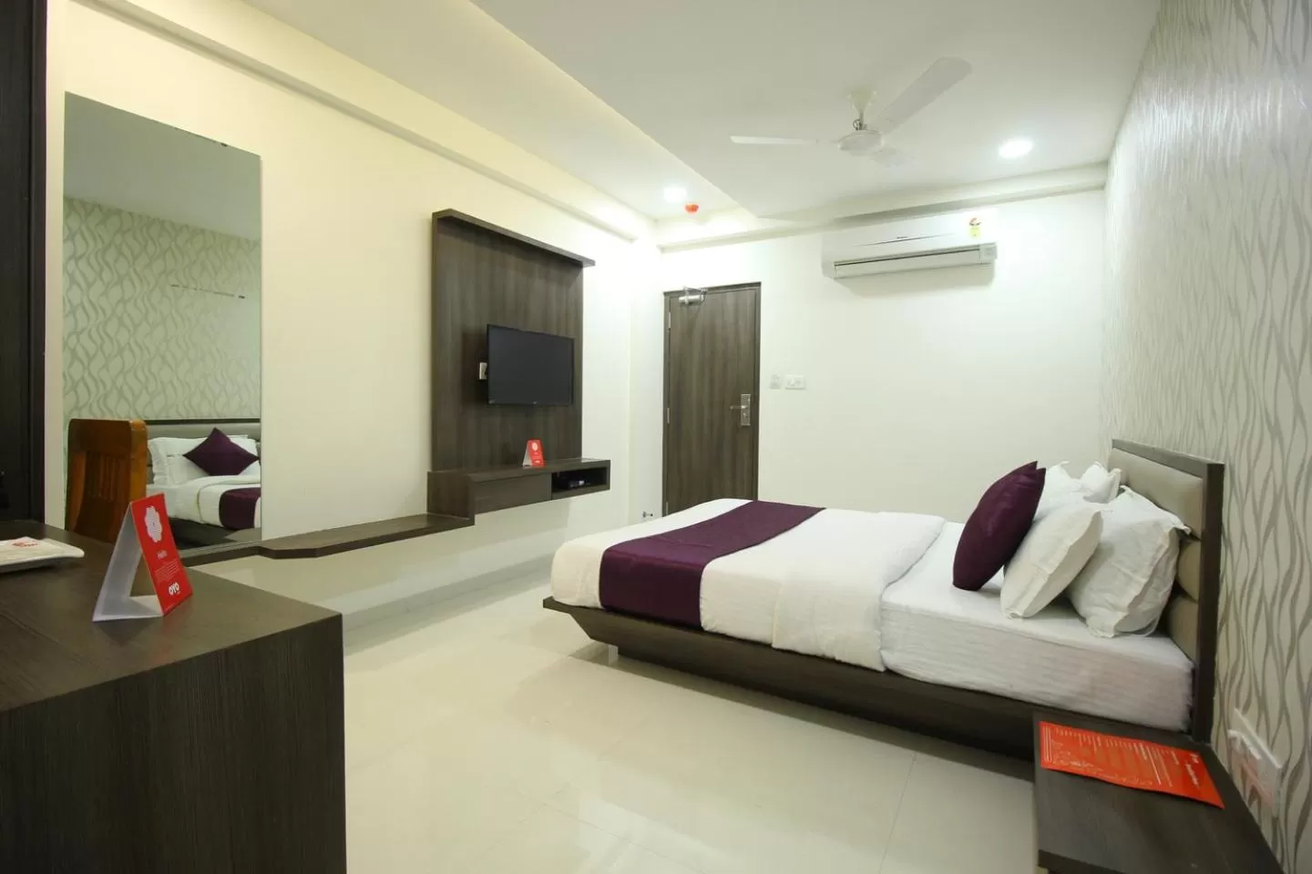 Bed in The Pacific Hotel