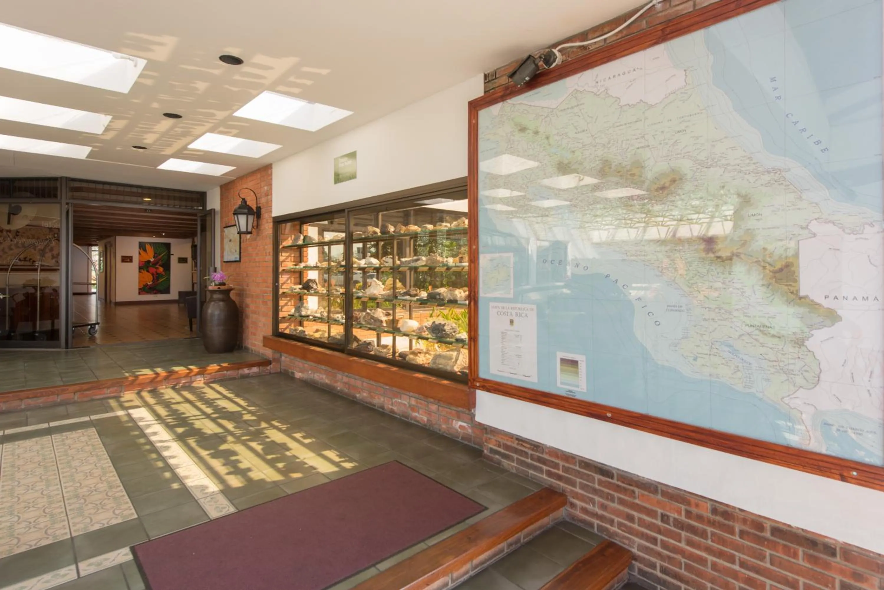 Floor plan in Hotel Bougainvillea San José