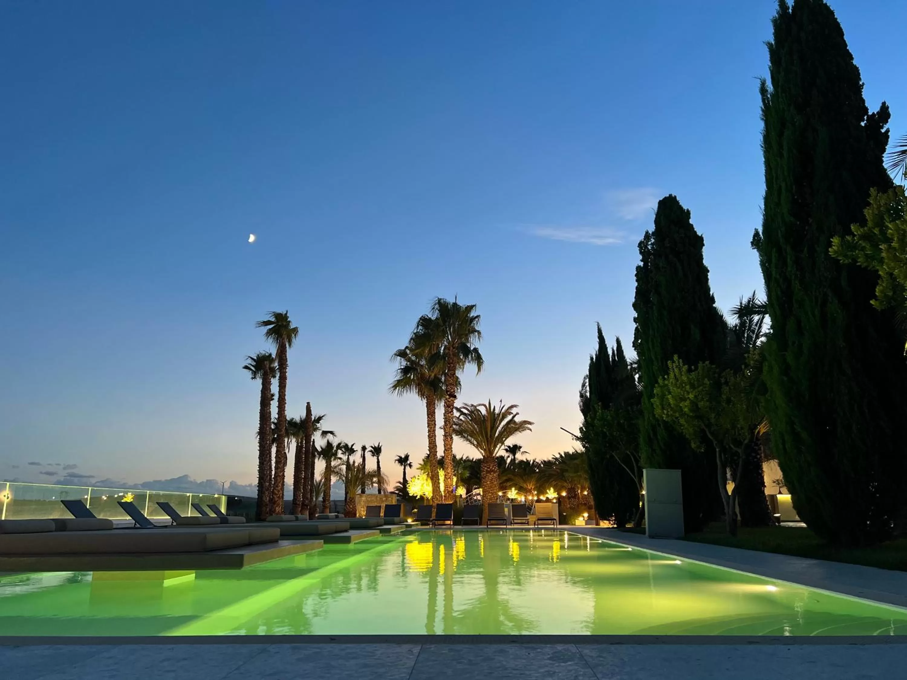 Pool view in UNA HOTELS MH Matera