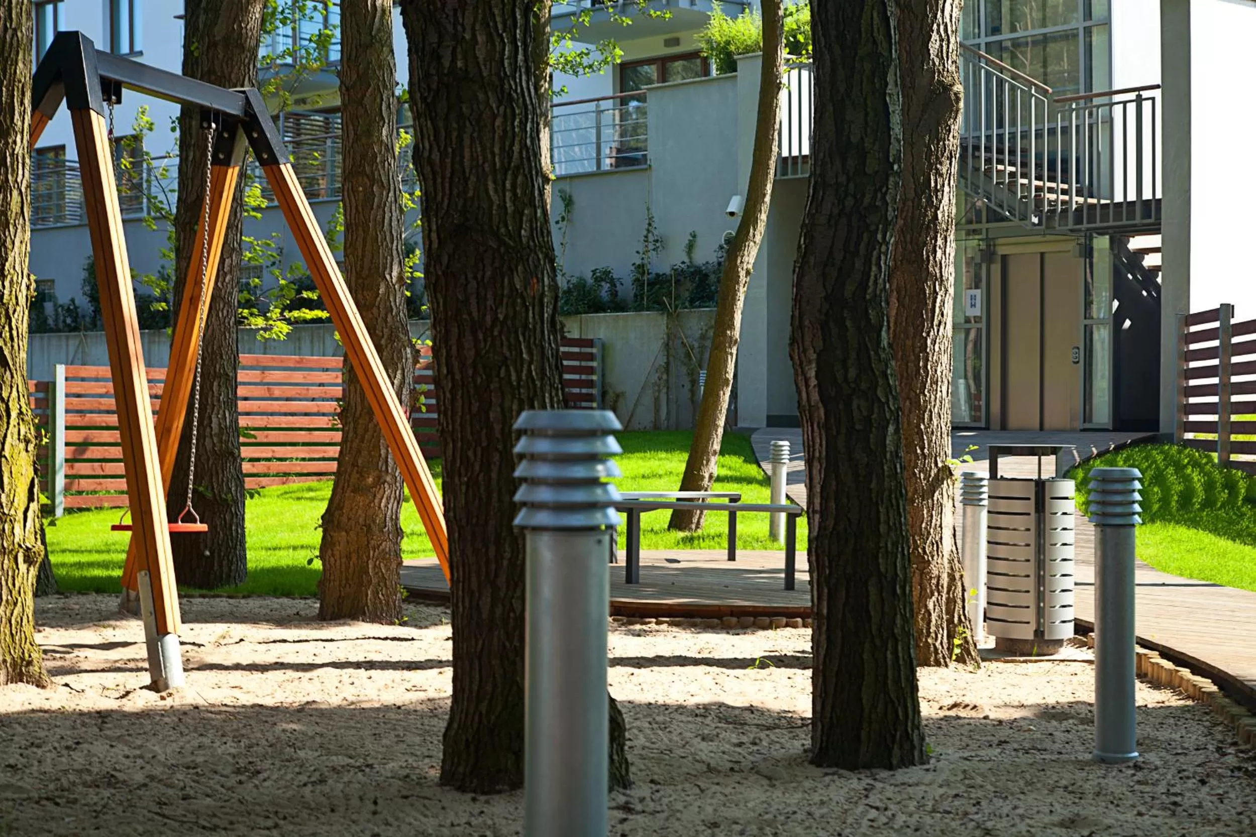 Children play ground in Gwiazda Morza Resort SPA&SPORT