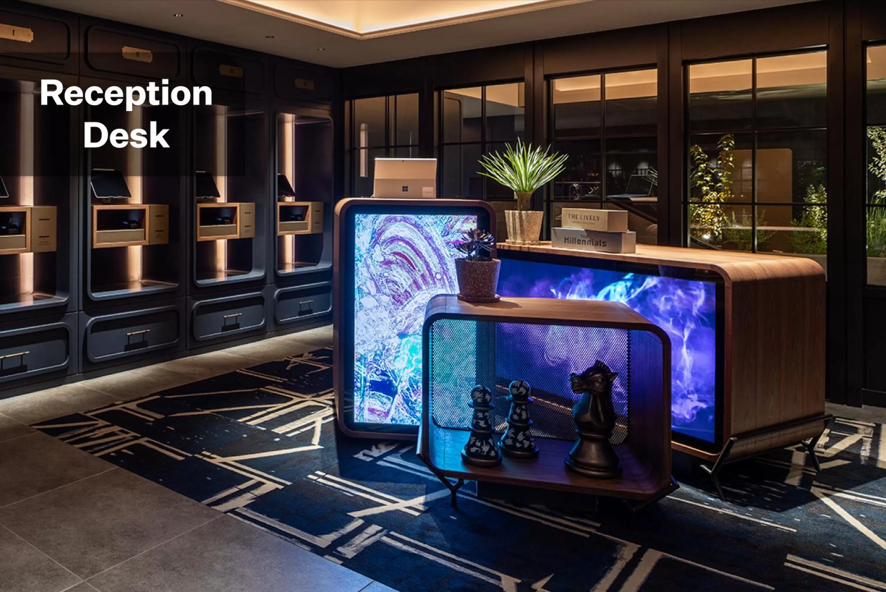 Lobby or reception in The LIVELY FUKUOKA HAKATA