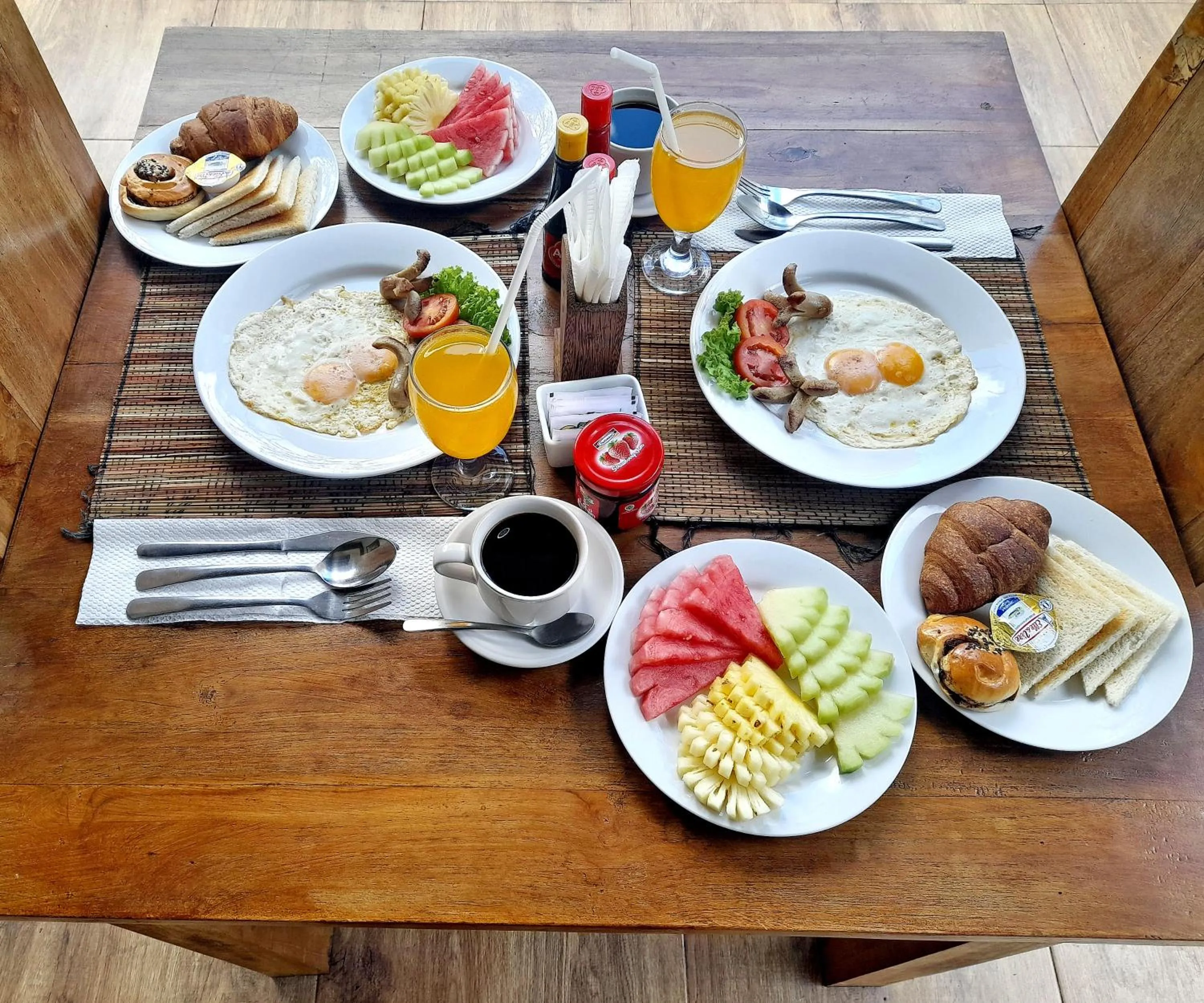 Breakfast in Yoga Ubud Private Pool Villa