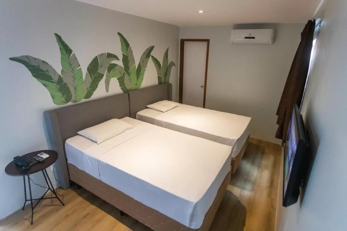 Bed in Ecco Hotel Fortaleza