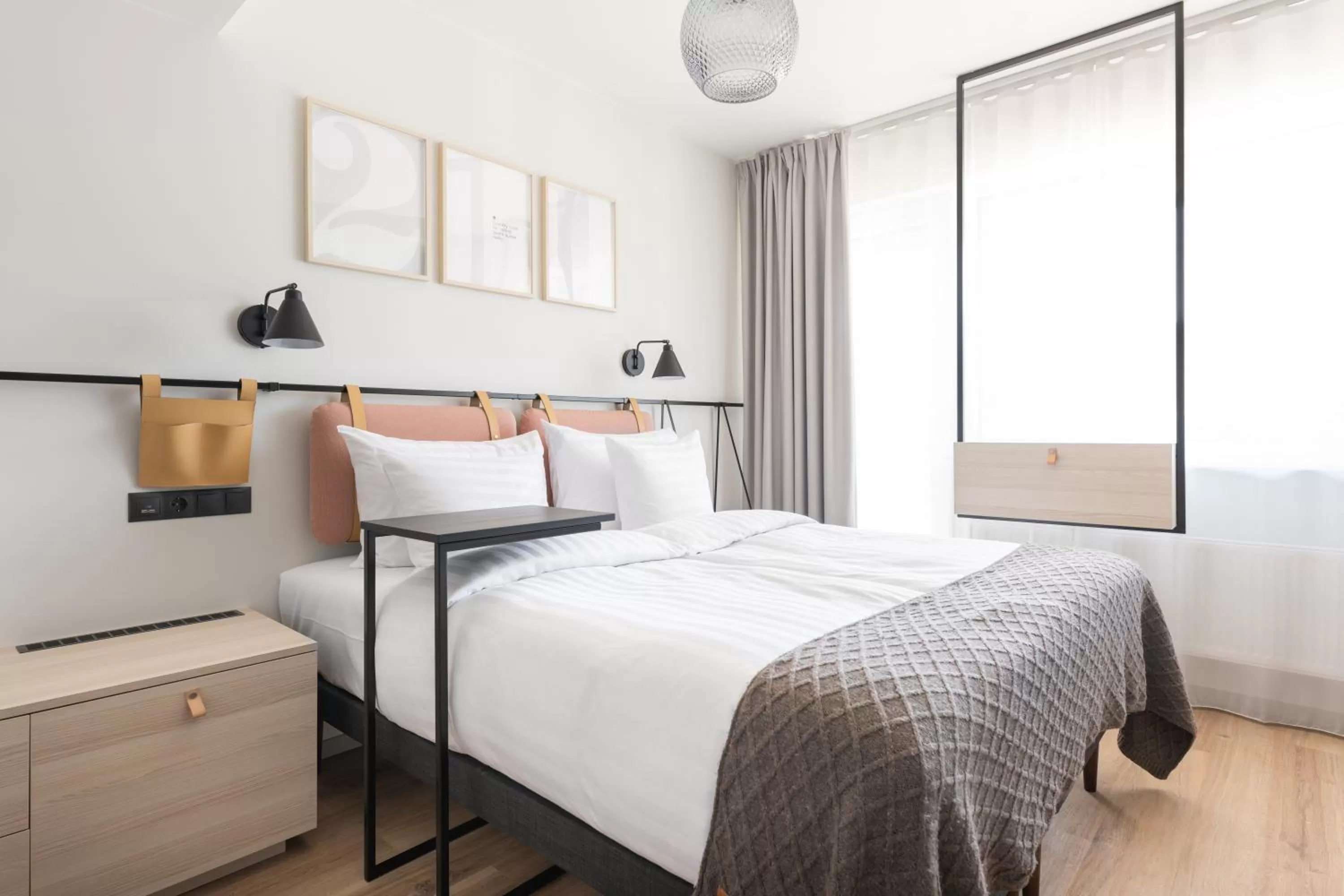 Photo of the whole room, Bed in Oru Hub Hotel Tallinn - Handwritten Collection