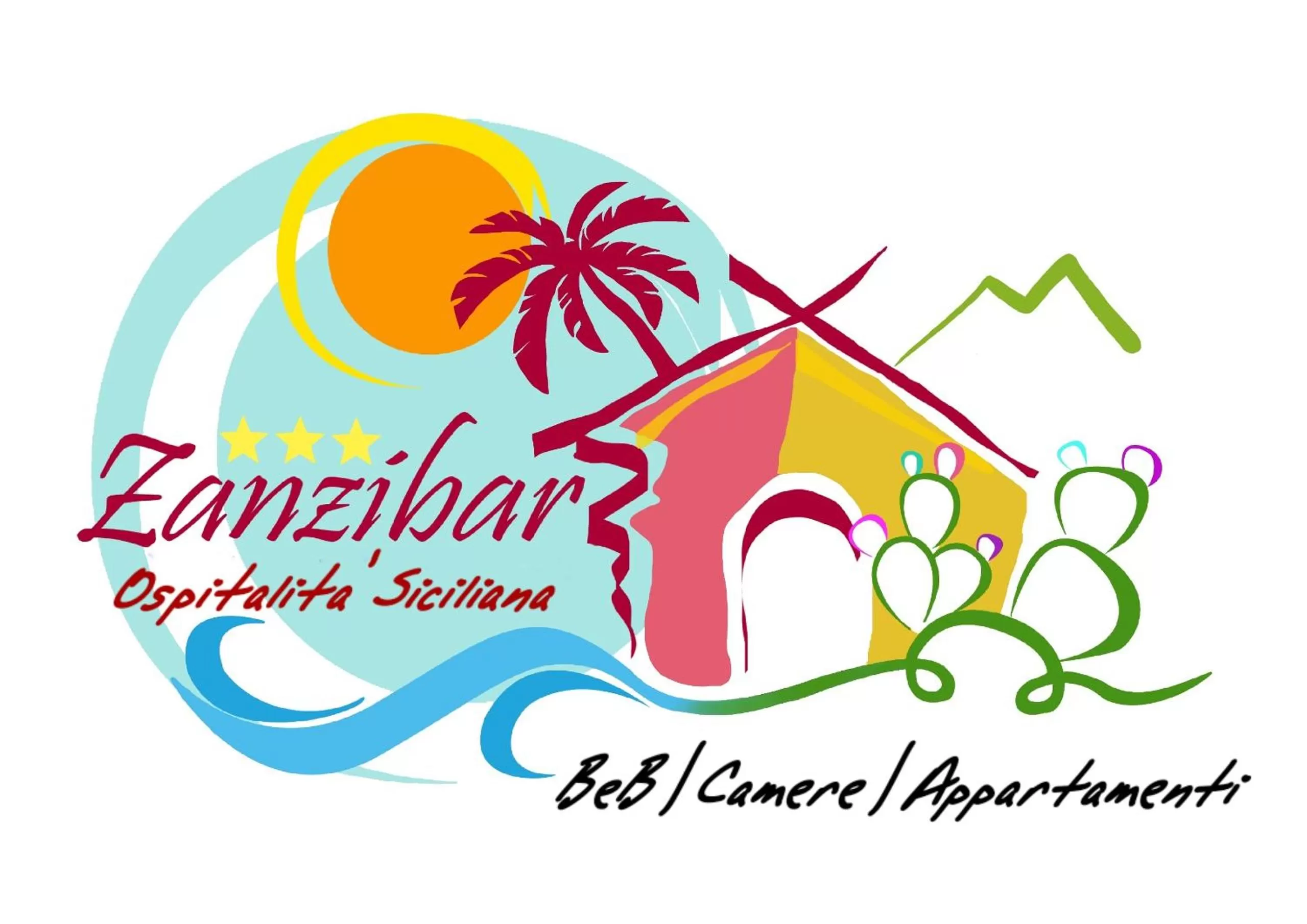 Property logo or sign in Zanzi 's Charming Rooms