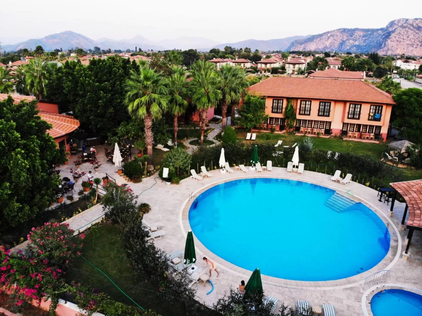 Bird's eye view in Hotel Palme Dalyan