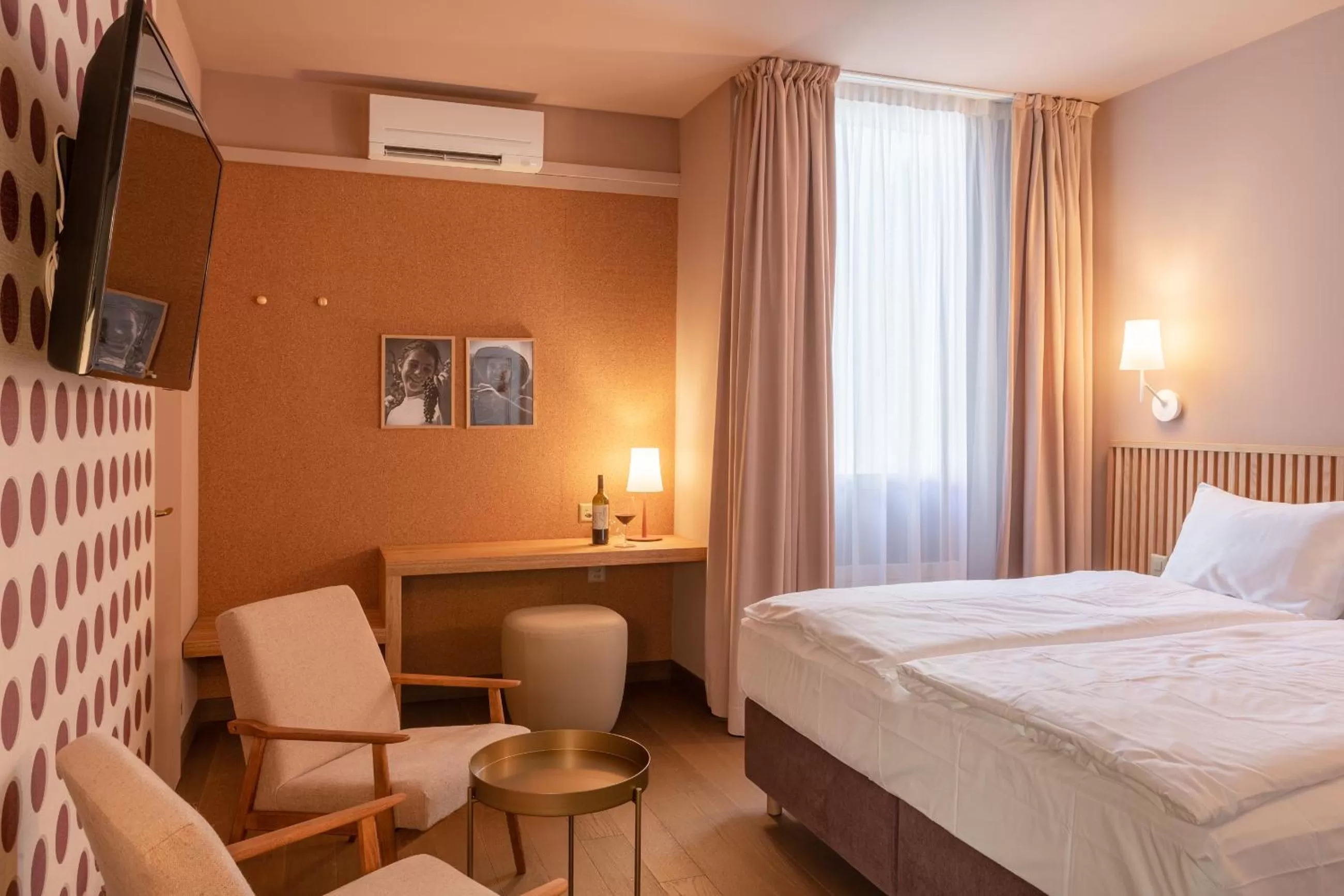 Bed in Conca Bella Boutique Hotel & Wine Experience