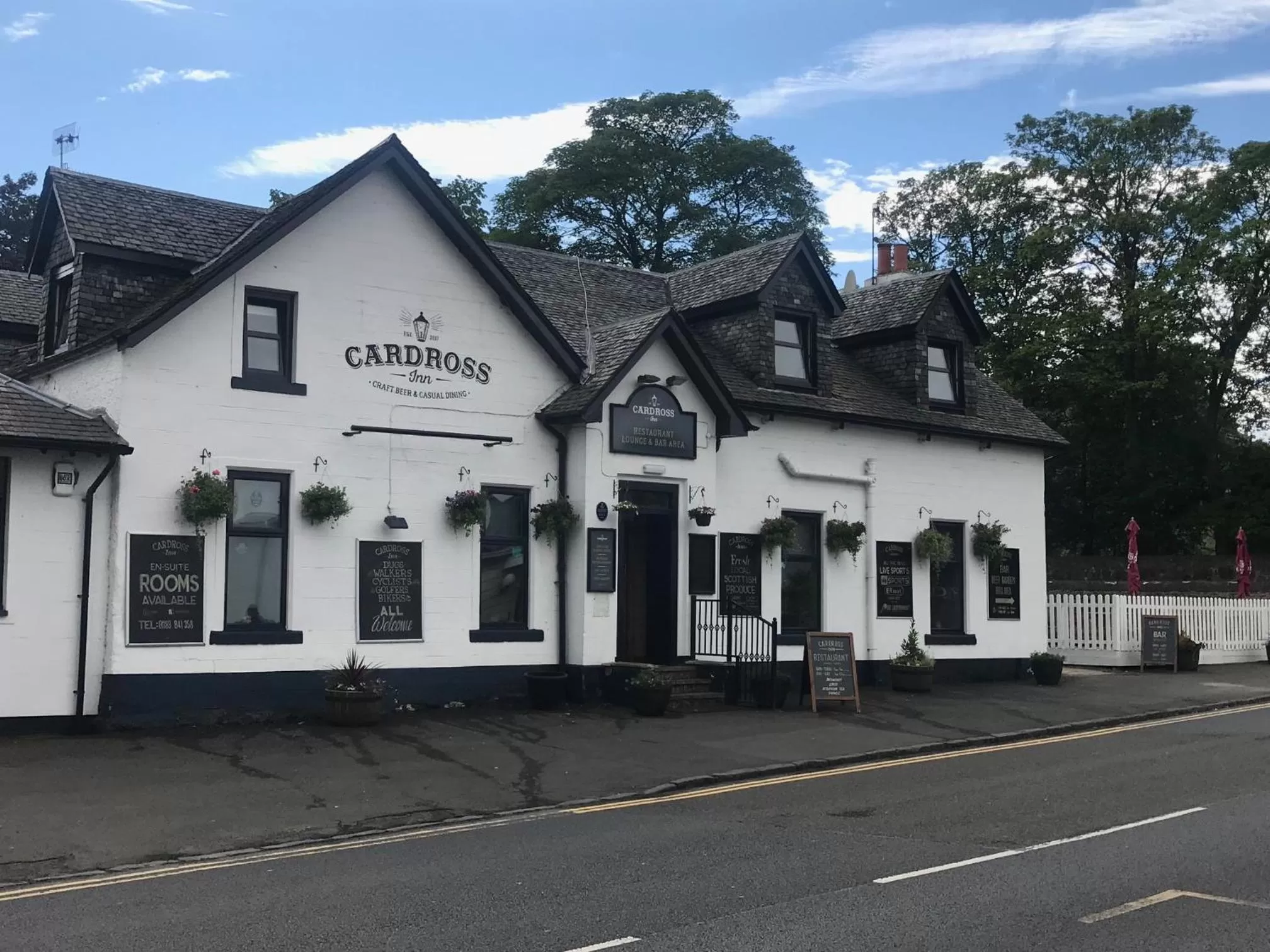 Property building in Cardross Inn