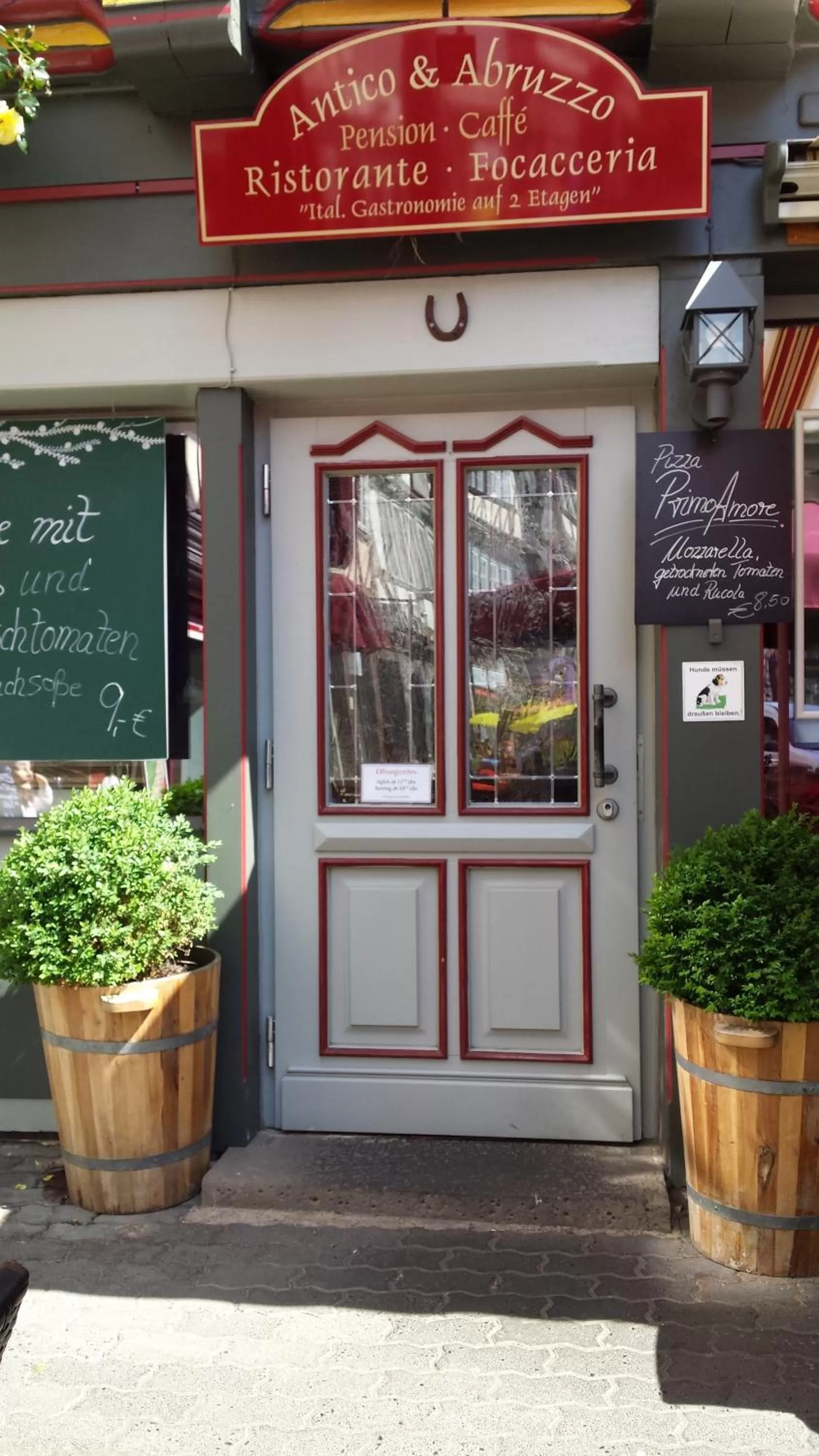 Restaurant/places to eat in Fachwerk-Hotel Eisenbart