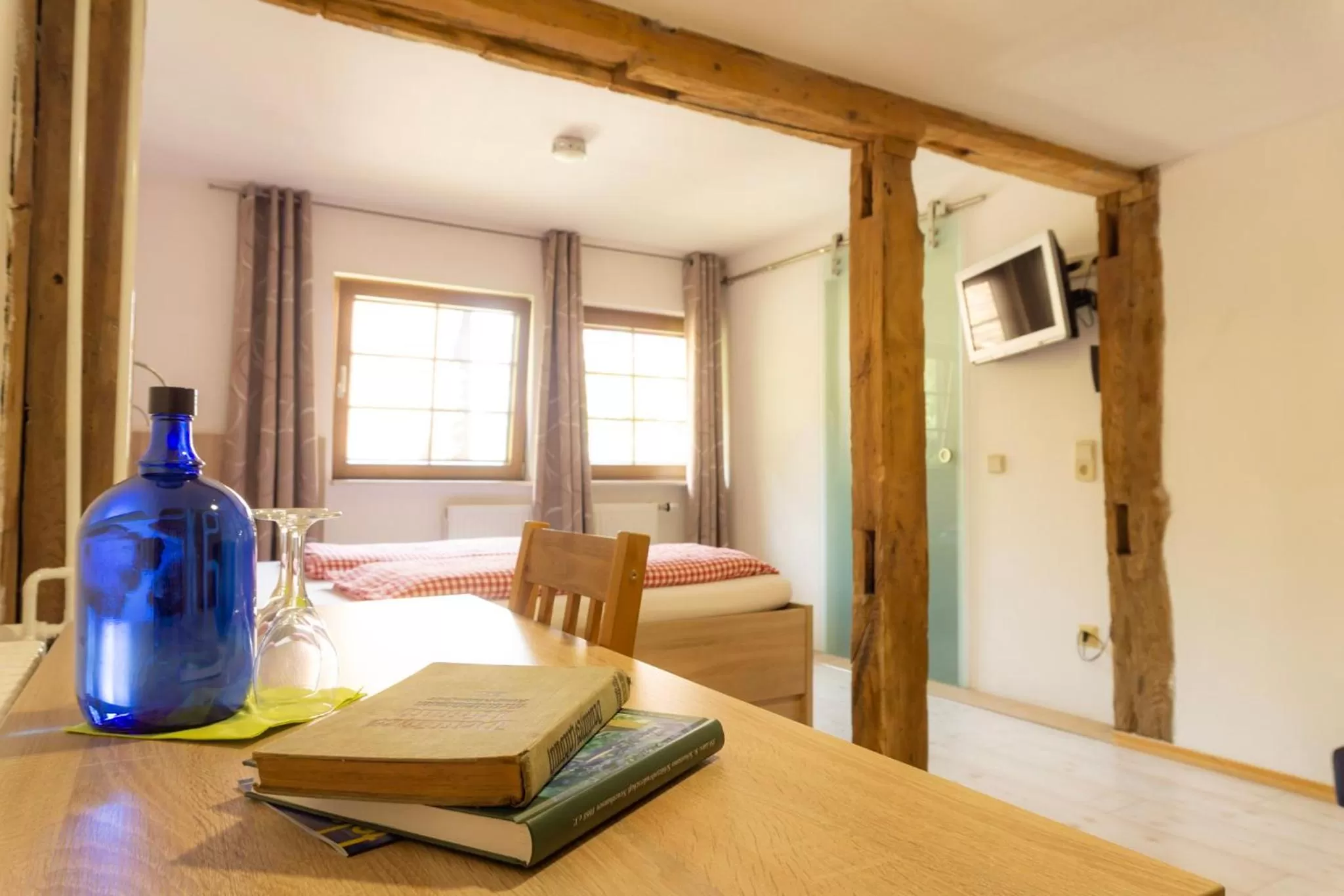 Bedroom in Naturhotel Holzwurm