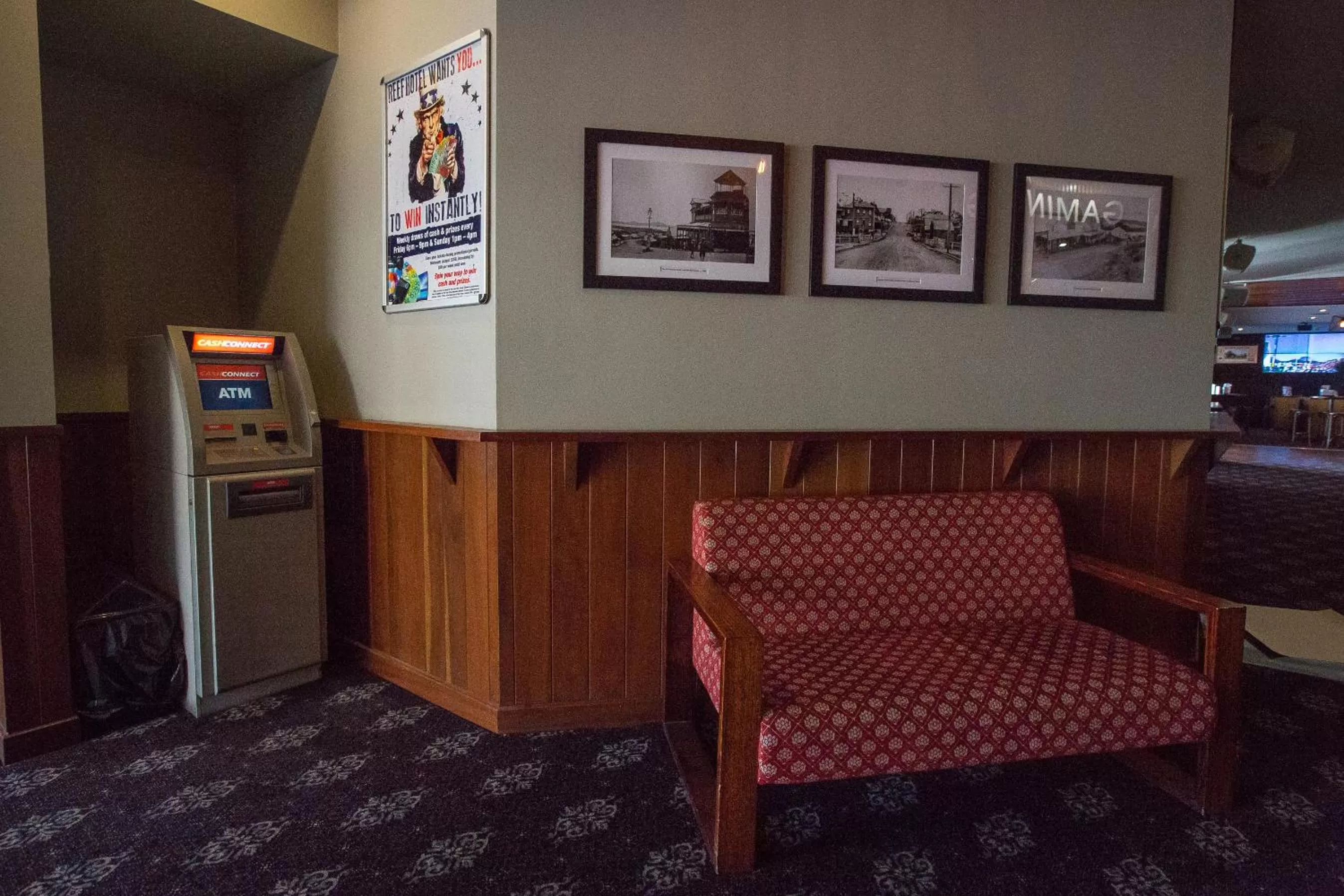 On site in Gladstone Reef Hotel Motel