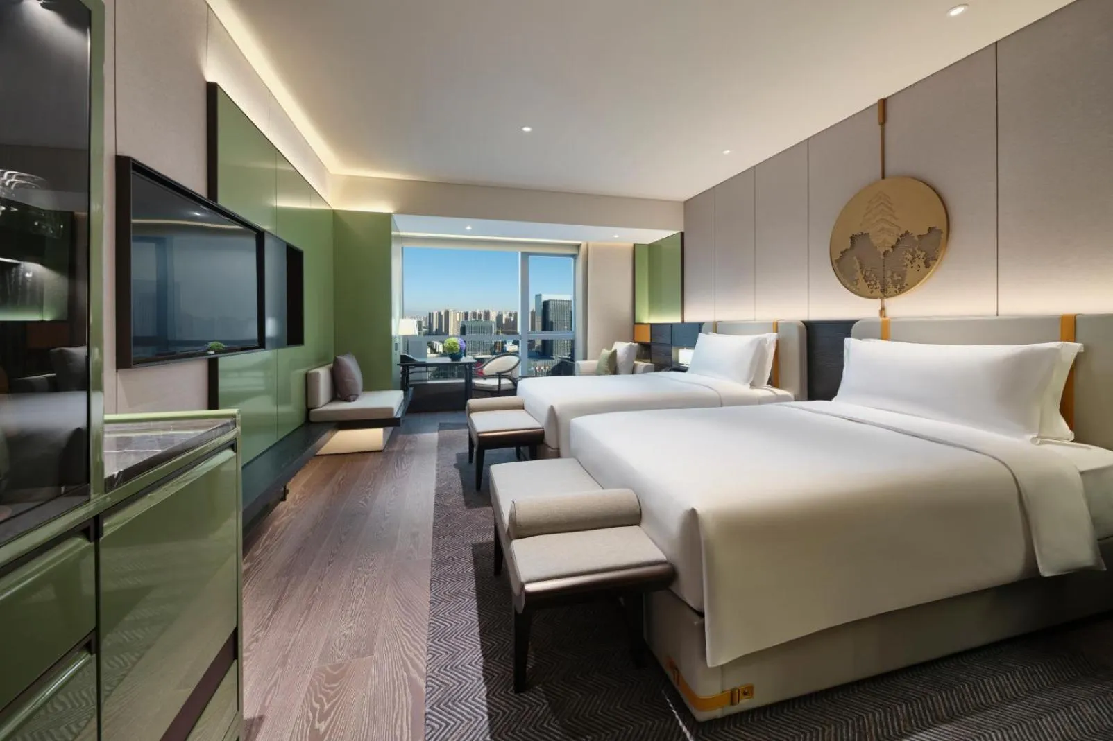 Bed in InterContinental Xi'an North by IHG