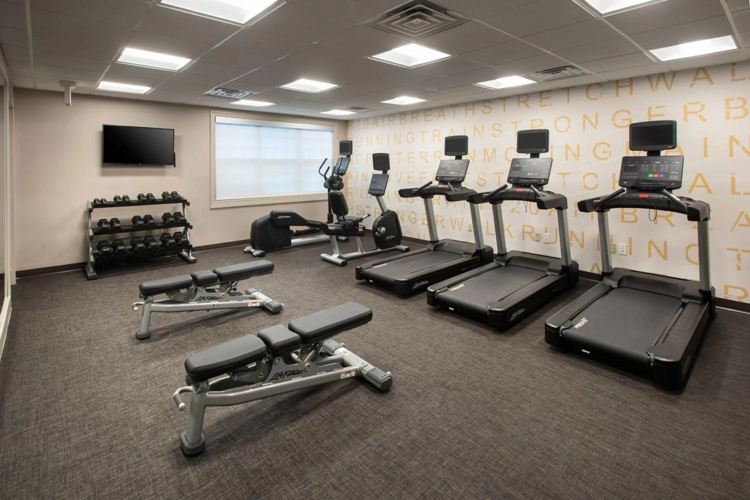 Fitness centre/facilities in Residence Inn Fairfax Merrifield