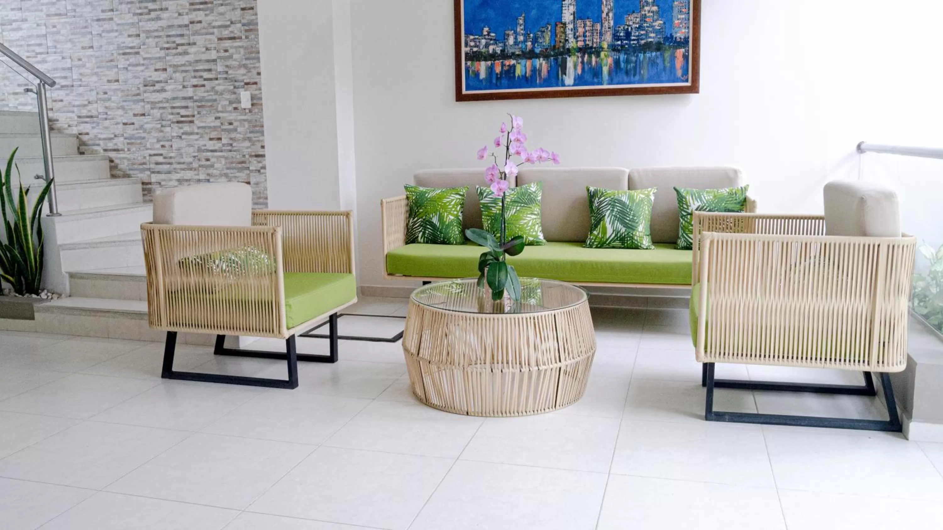 Lobby or reception, Seating Area in Hotel Le Falep