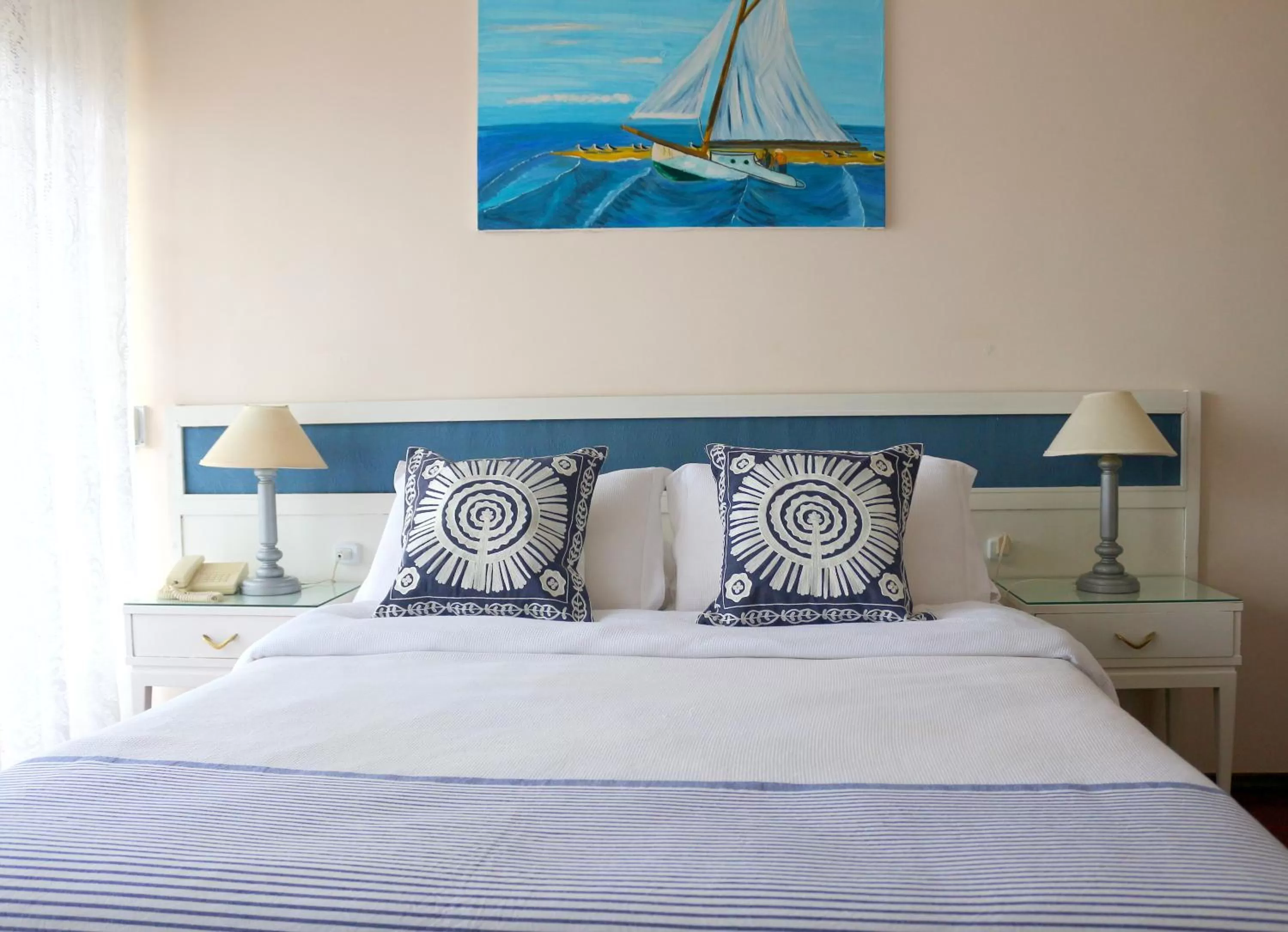 Bedroom, Bed in Hotel San Martin