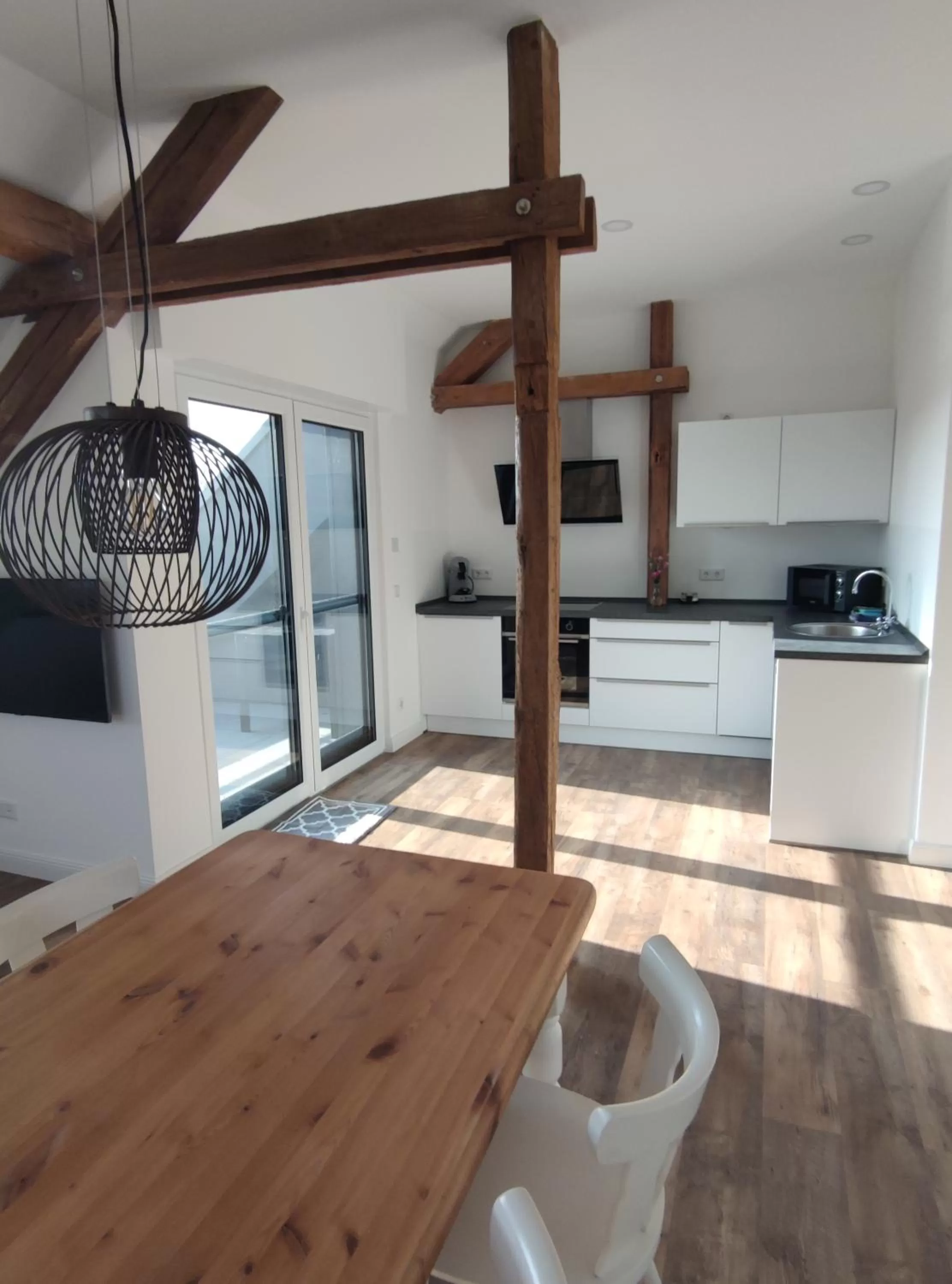 Kitchen or kitchenette in Landapartments Smitmans