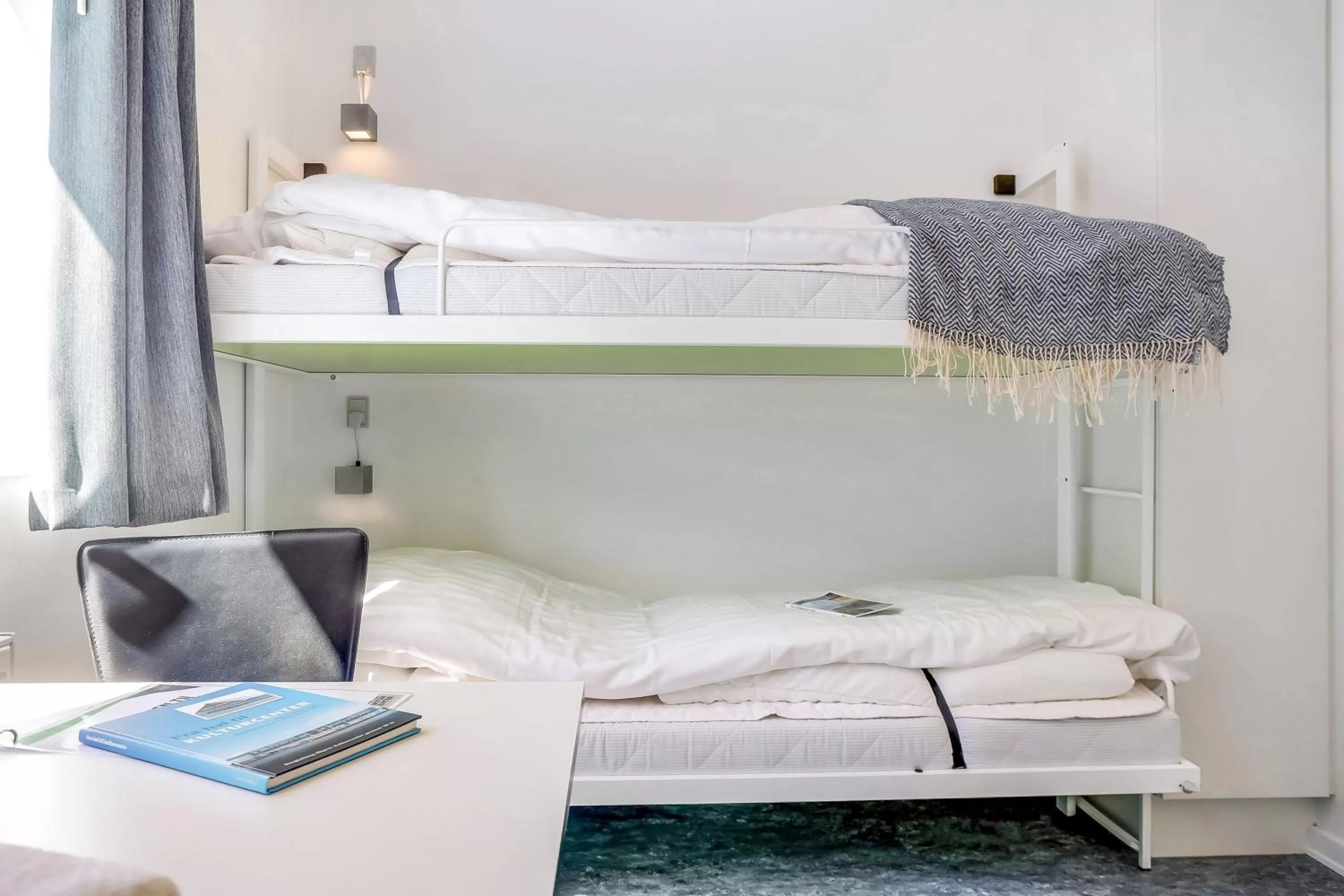 bunk bed, Bed in Danhostel Skjern