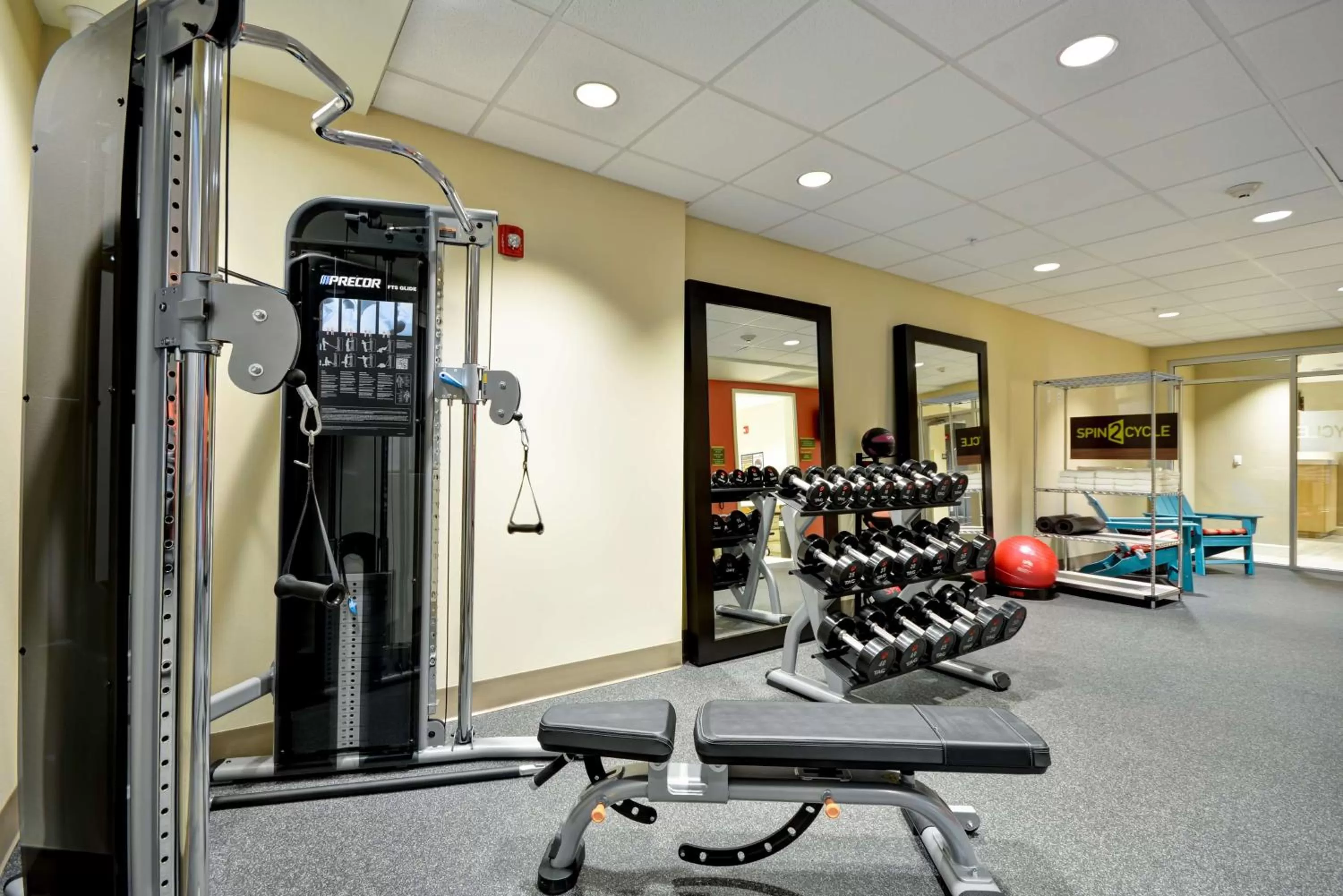 Fitness centre/facilities in Home2 Suites By Hilton Livermore