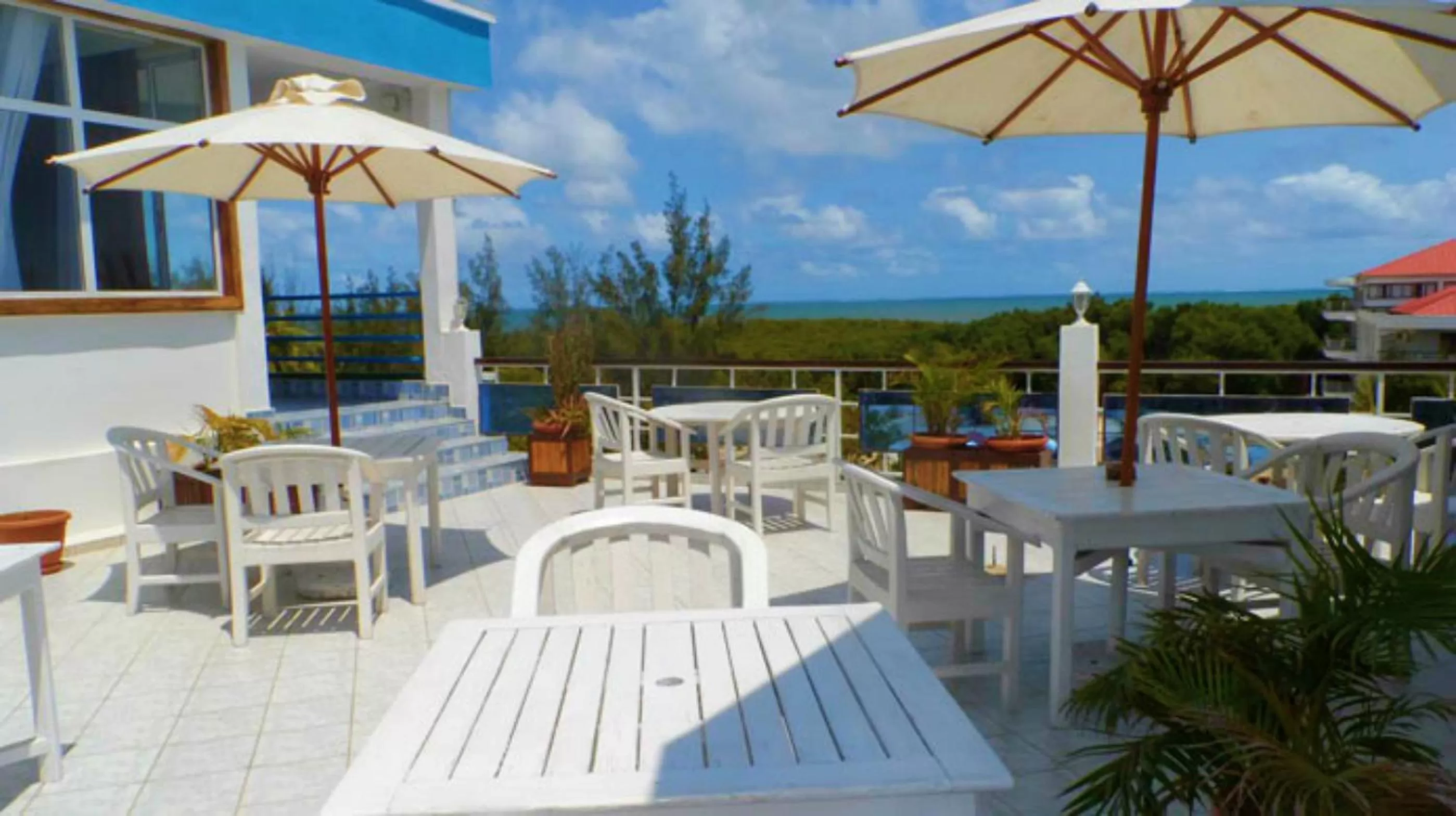 Patio in Amazone Hotel Tulear