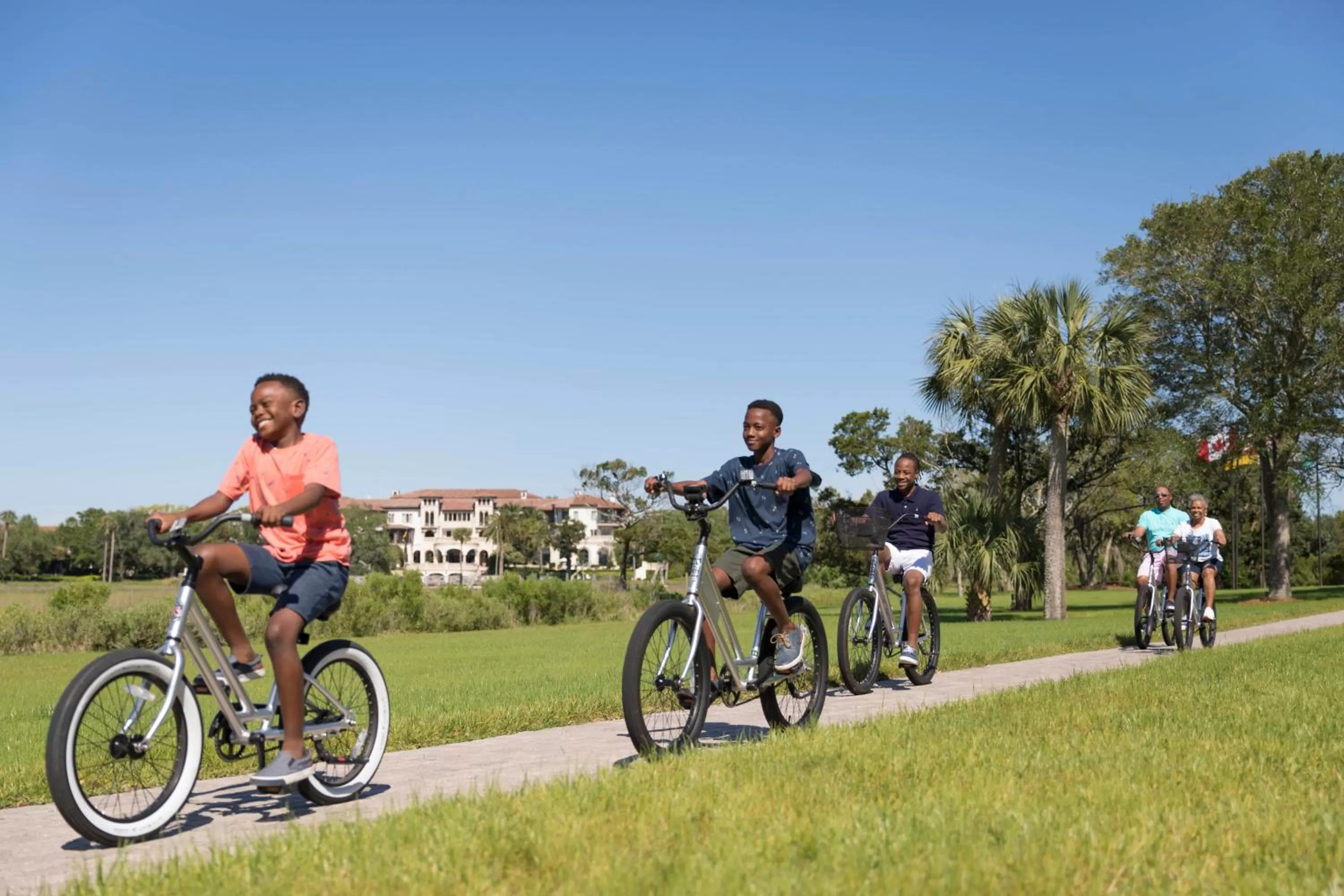 Biking in The Cloister