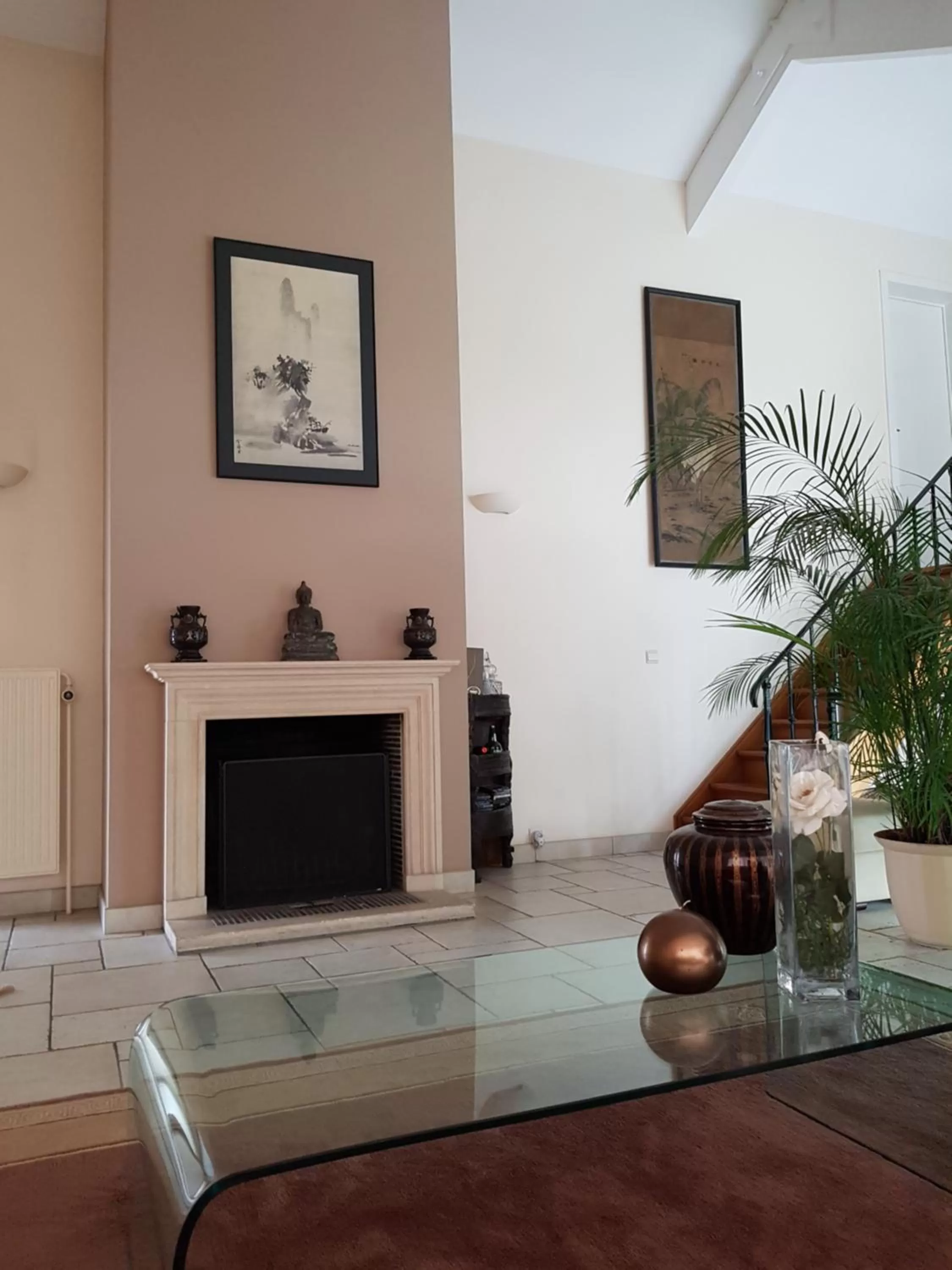 Communal lounge/ TV room in B&B prince d’Orange Waterloo