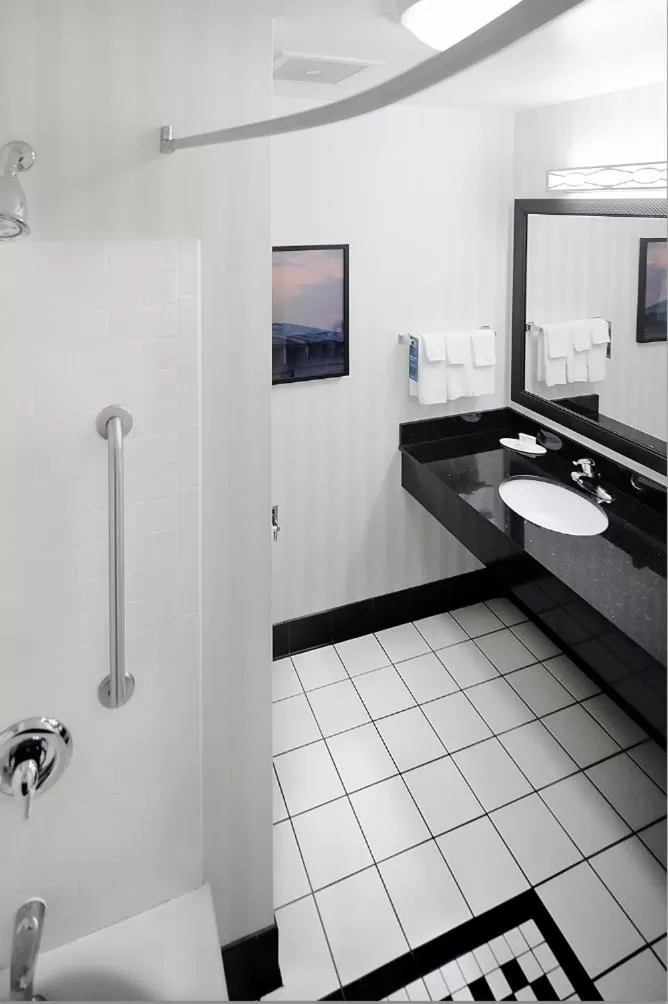 Toilet in Fairfield Inn & Suites by Marriott Millville Vineland