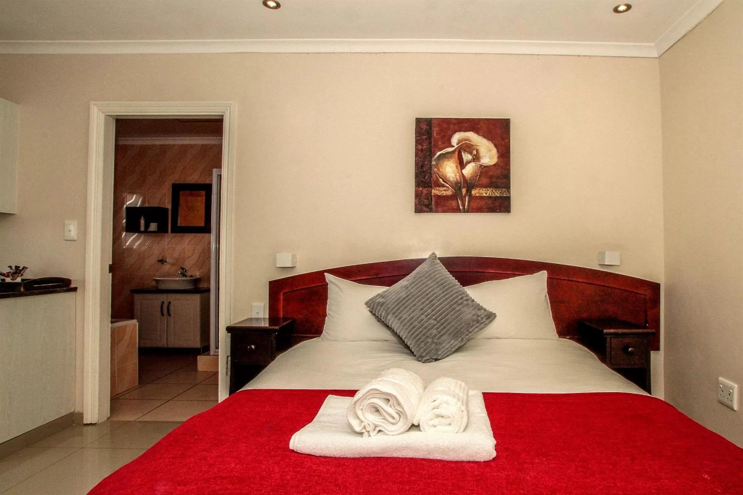 Bed in Addis Bed and Breakfast