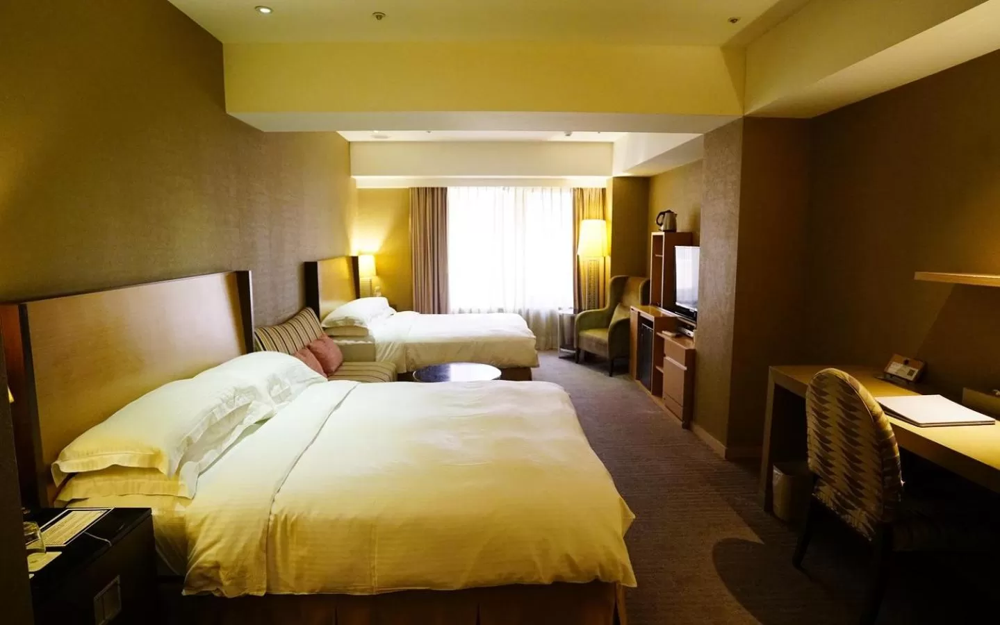 Photo of the whole room, Bed in City Suites-Taipei Nanxi