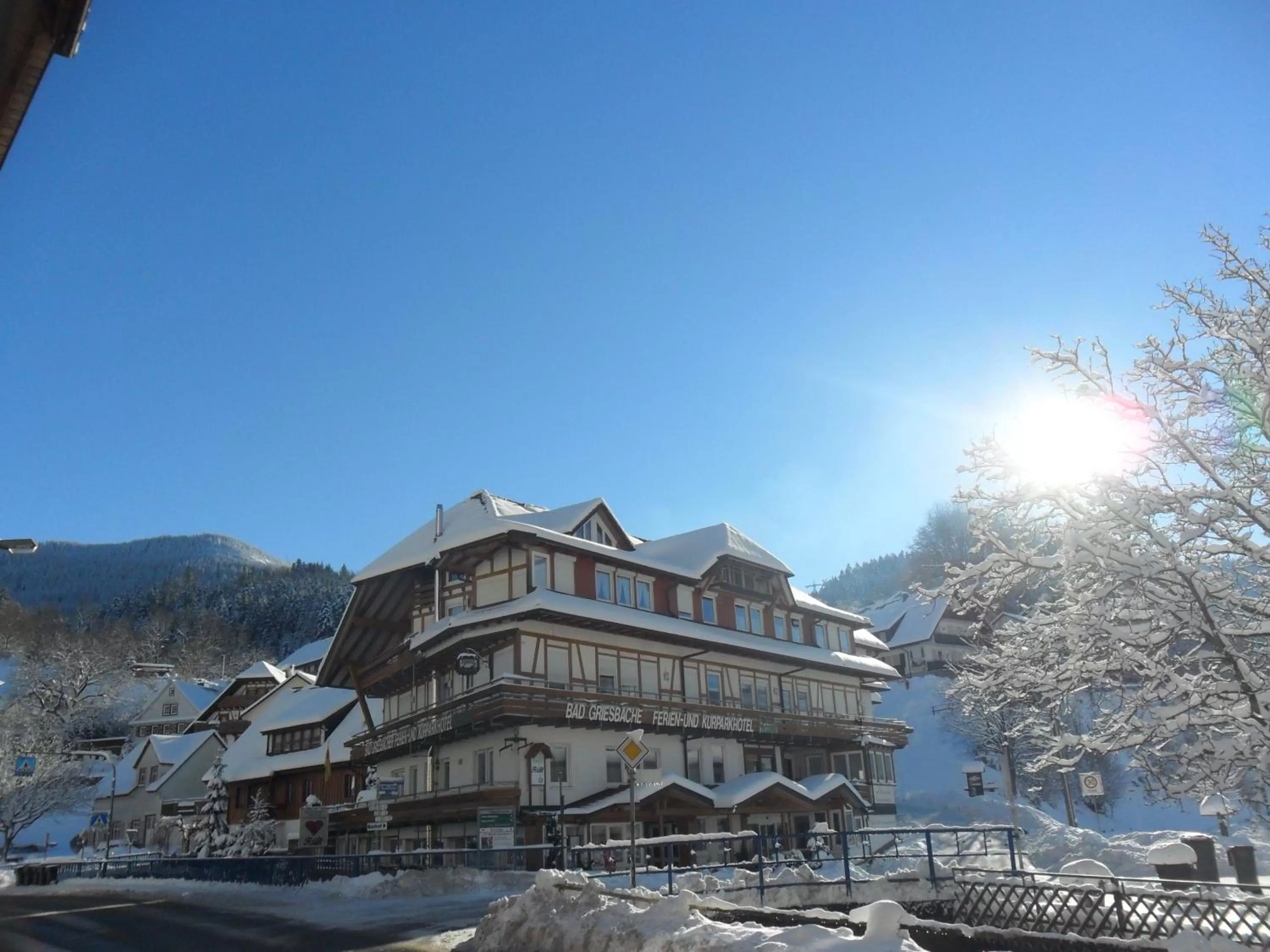 Property building in Kurparkhotel Faißt