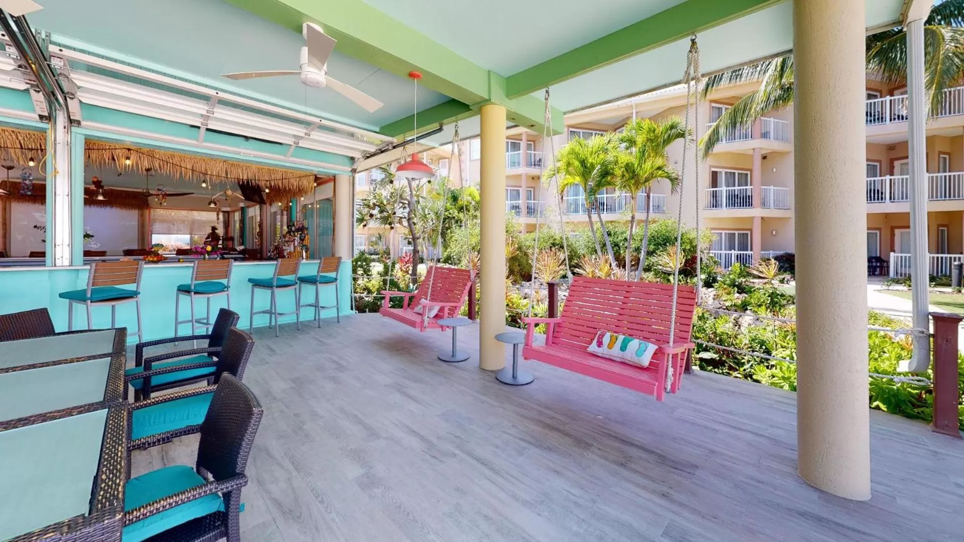 Patio in The Grand Caymanian Resort