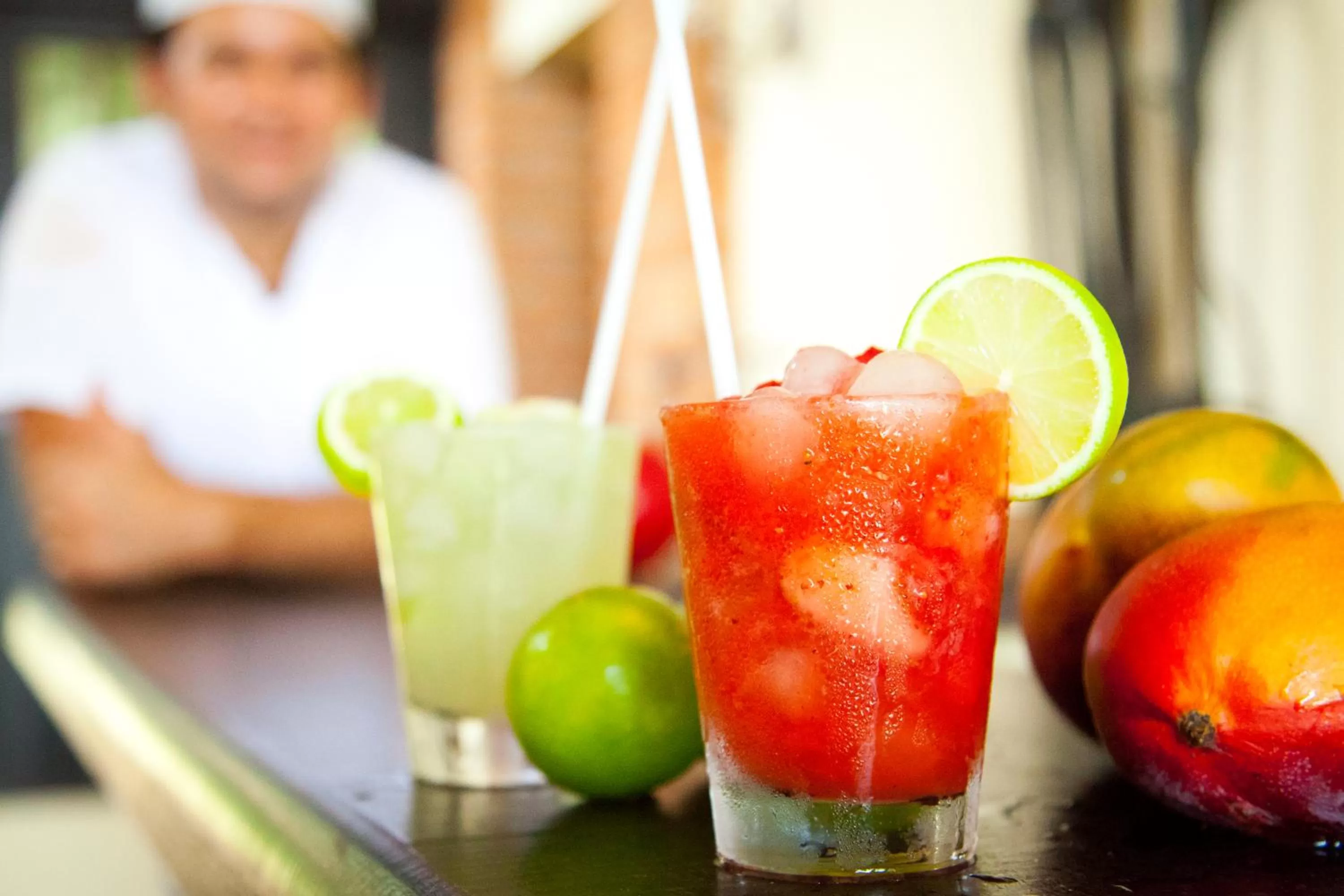 Buffet breakfast in Pousada Afrika