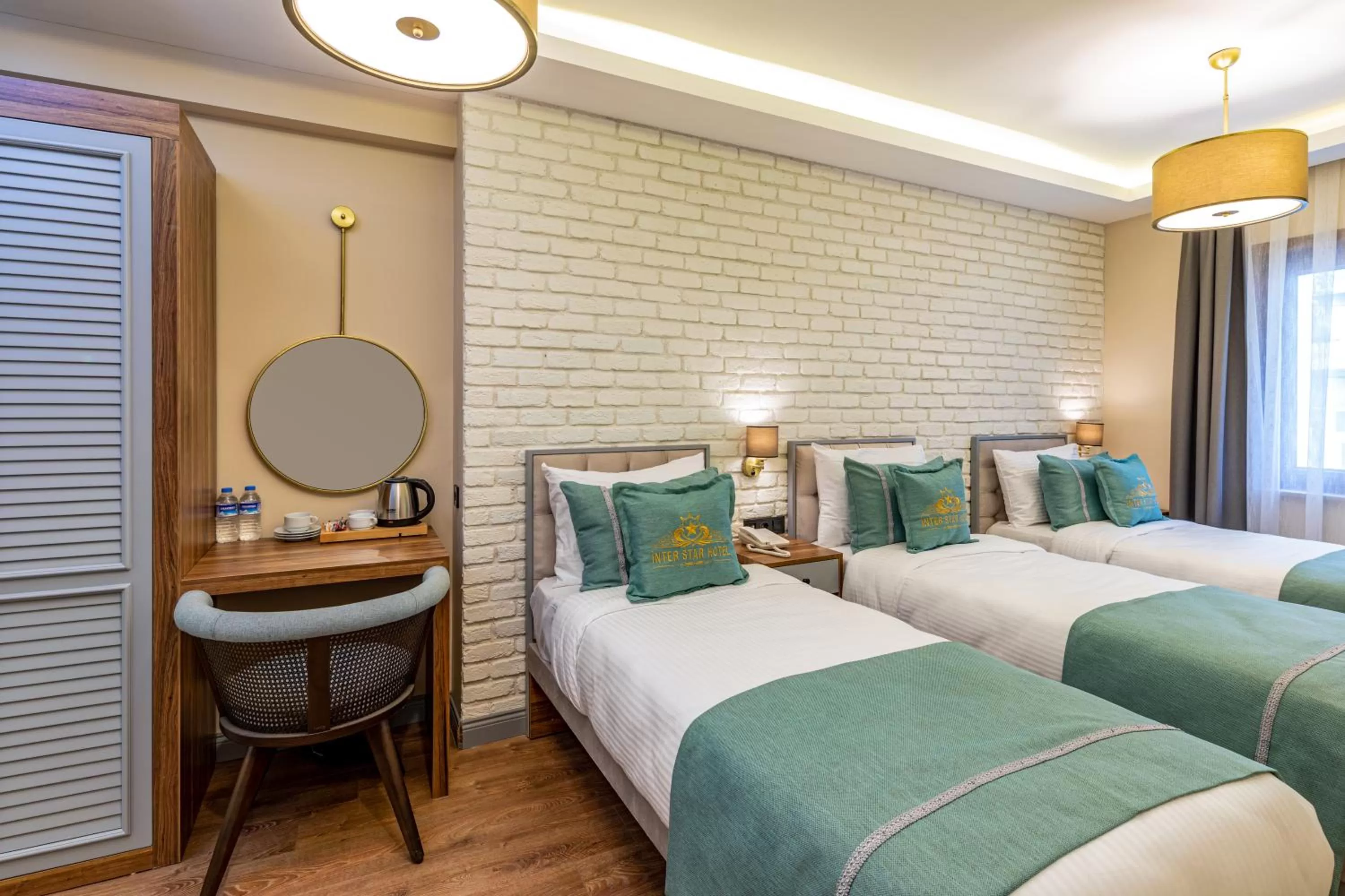 Photo of the whole room, Bed in Interstar Hotel - Sultanahmet