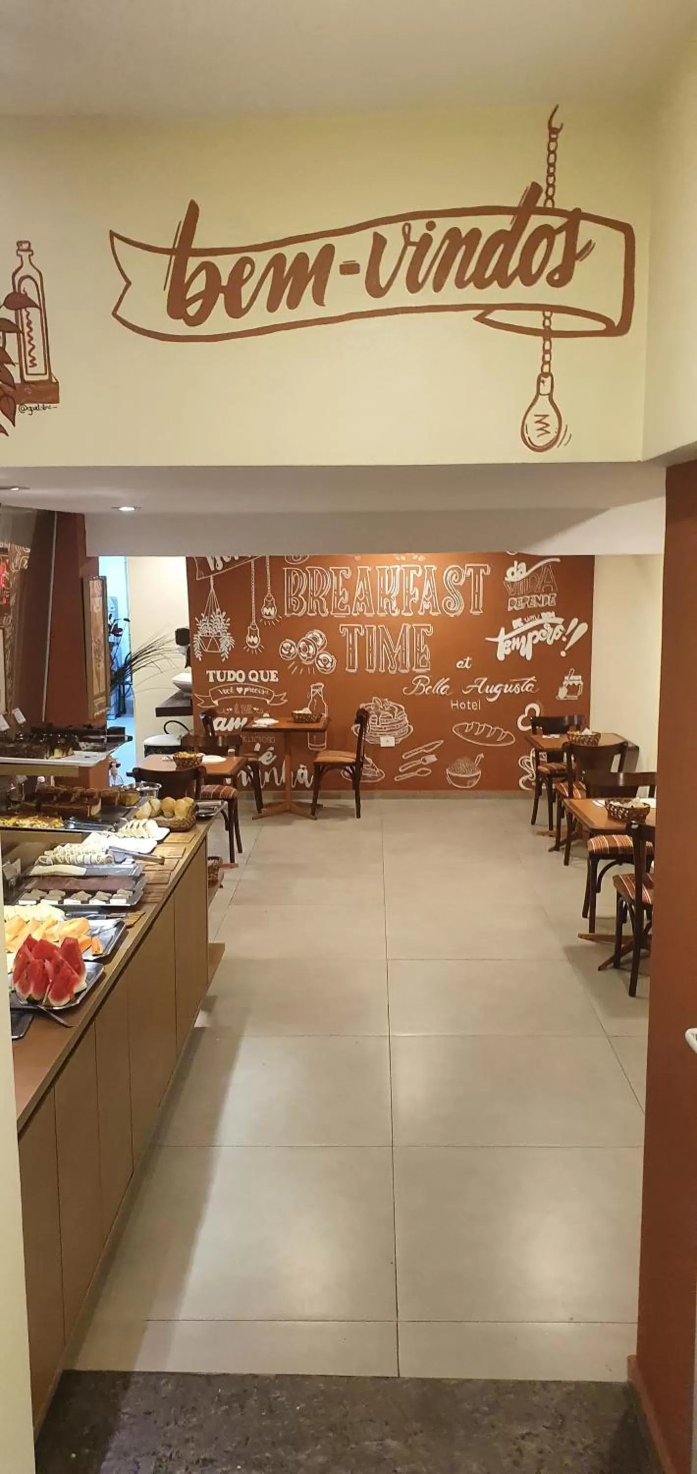 Breakfast in Bella Augusta Hotel