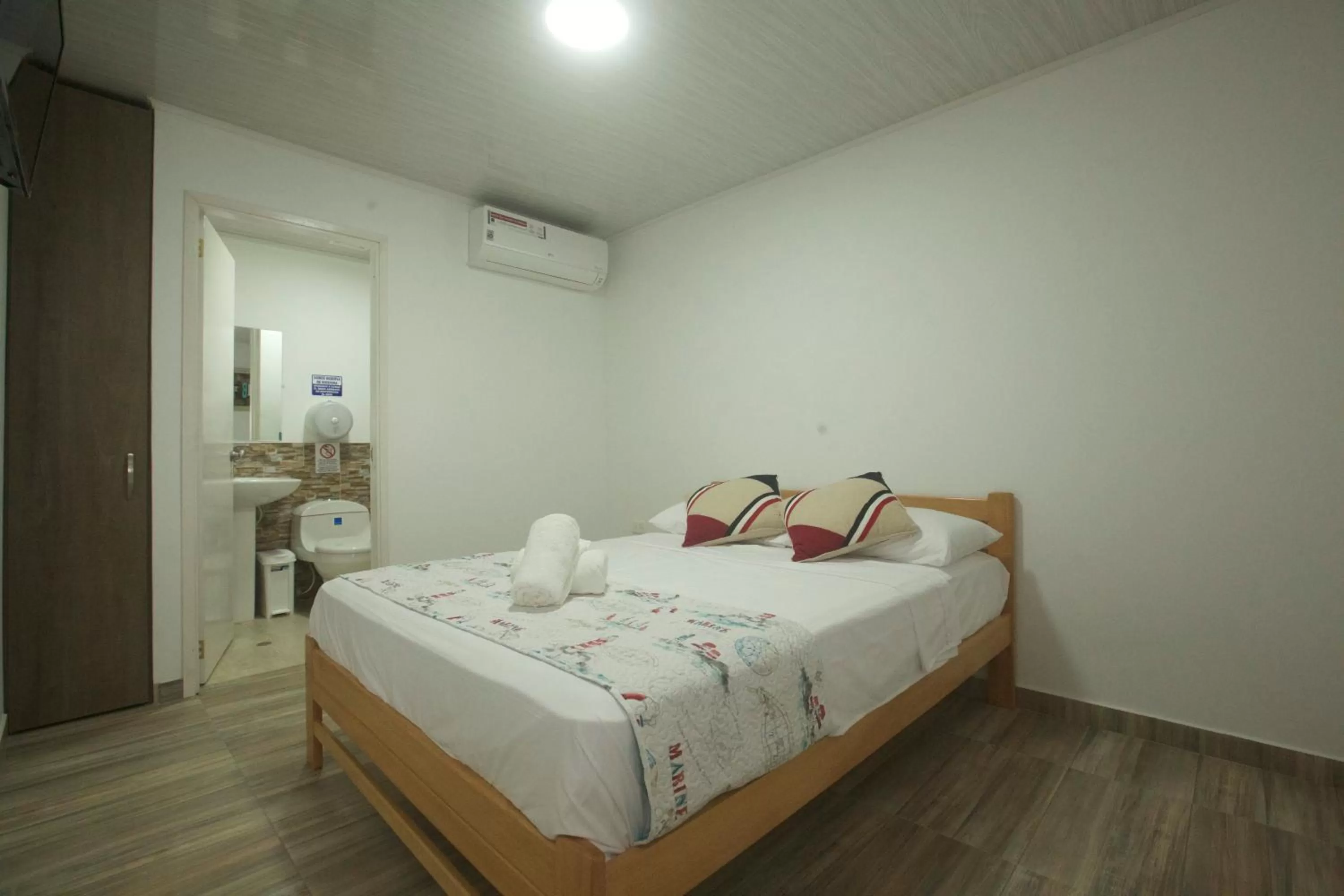 Bed in Hotel Nauticus