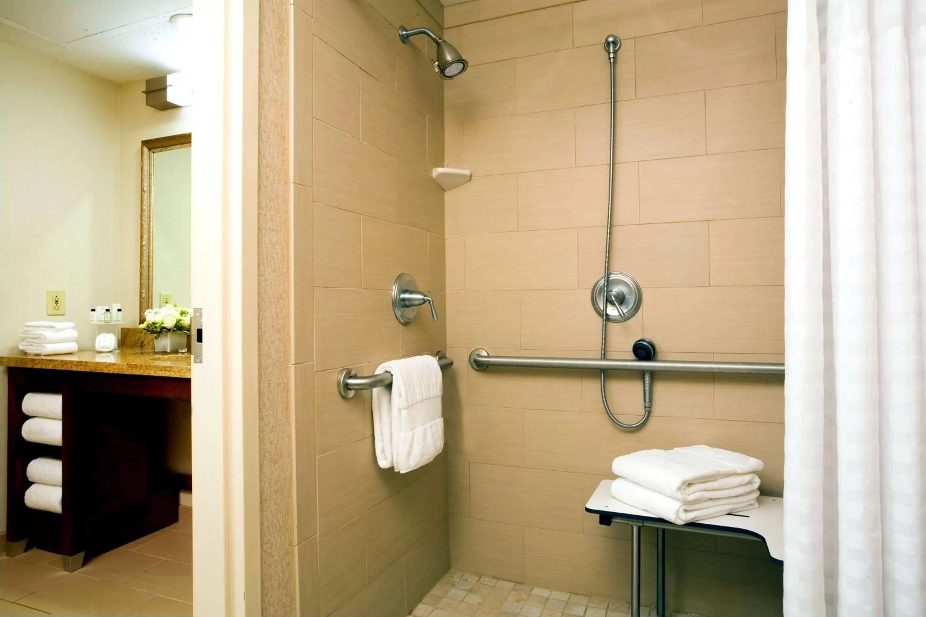 Bathroom in Embassy Suites by Hilton Portland Maine