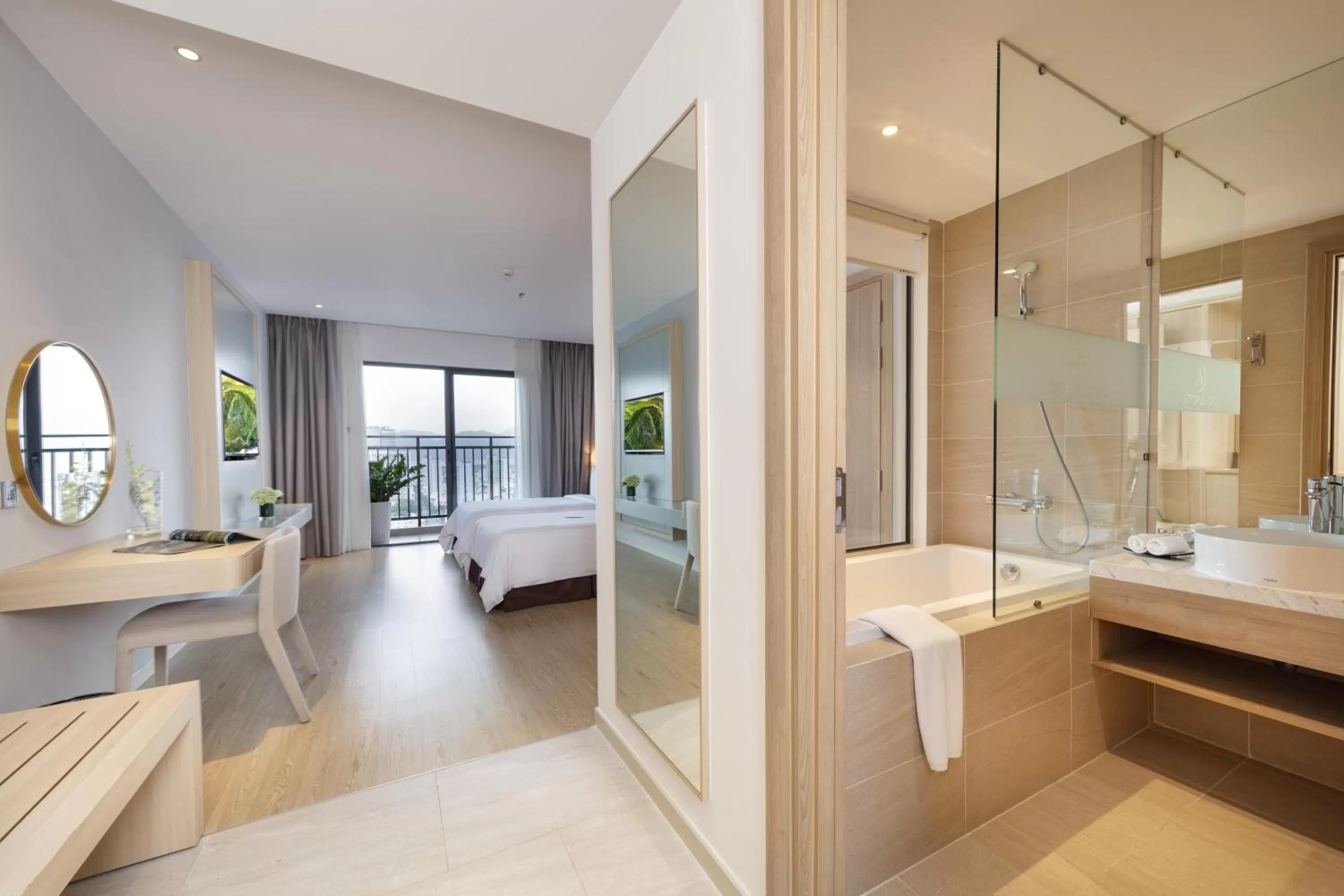 Bathroom in DQua Hotel