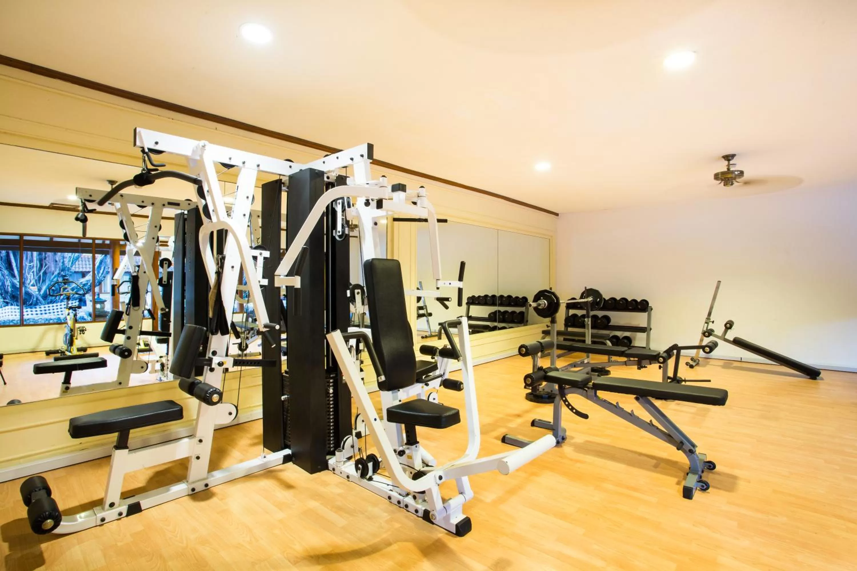 Fitness centre/facilities in Plagoo Holiday Hotel