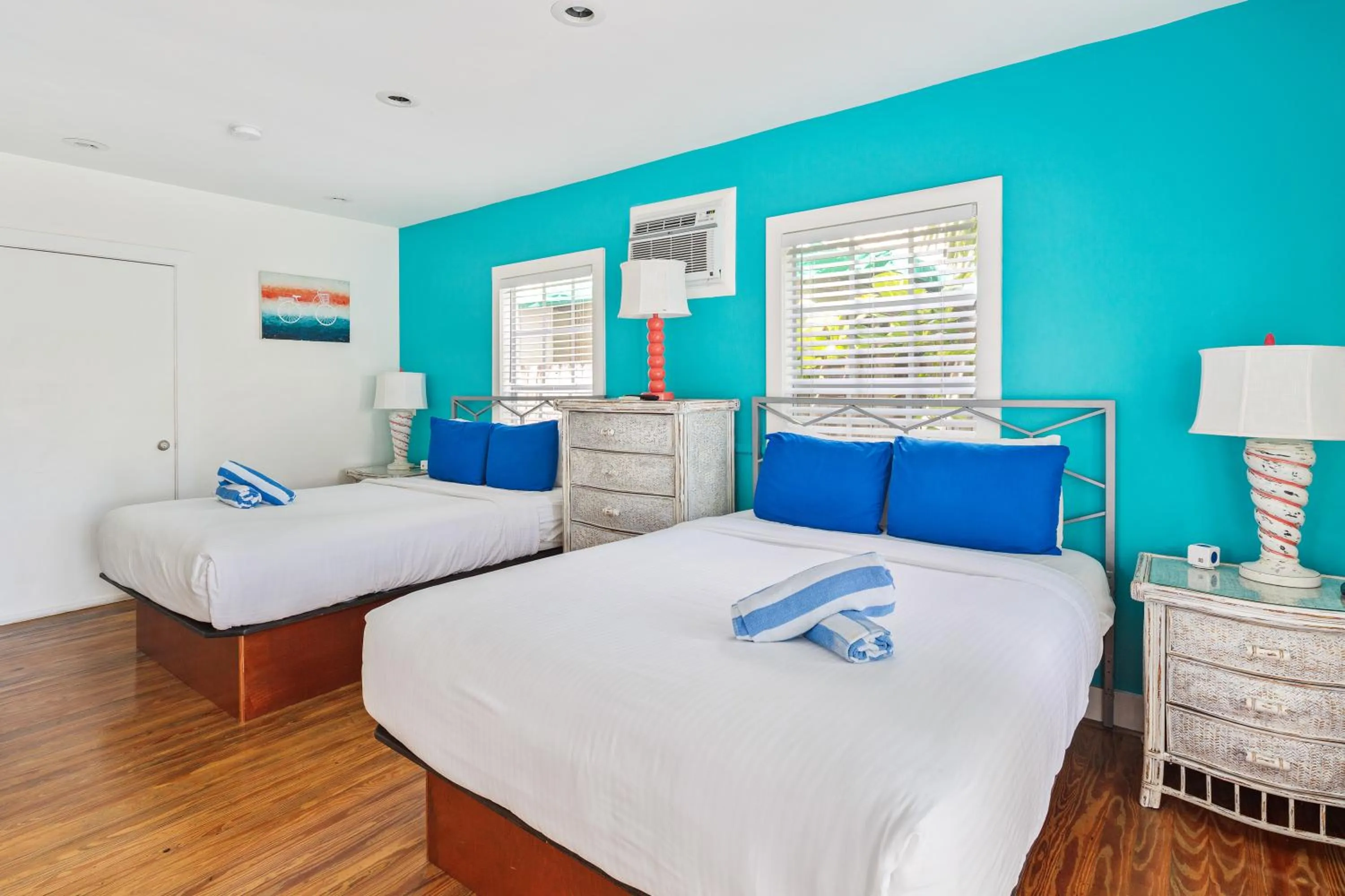 Bed in Wicker Guesthouse