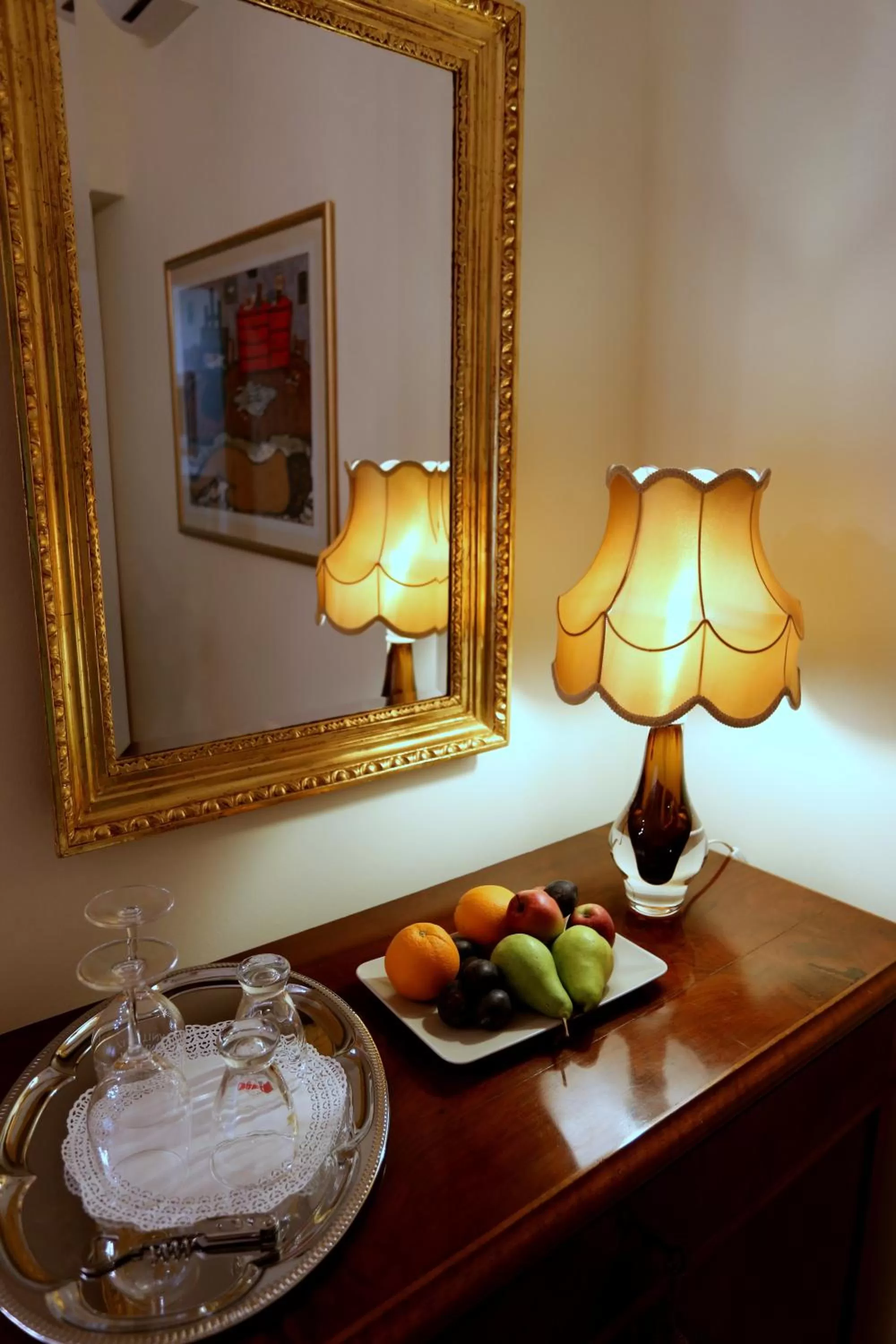 Decorative detail in B&B Fotić