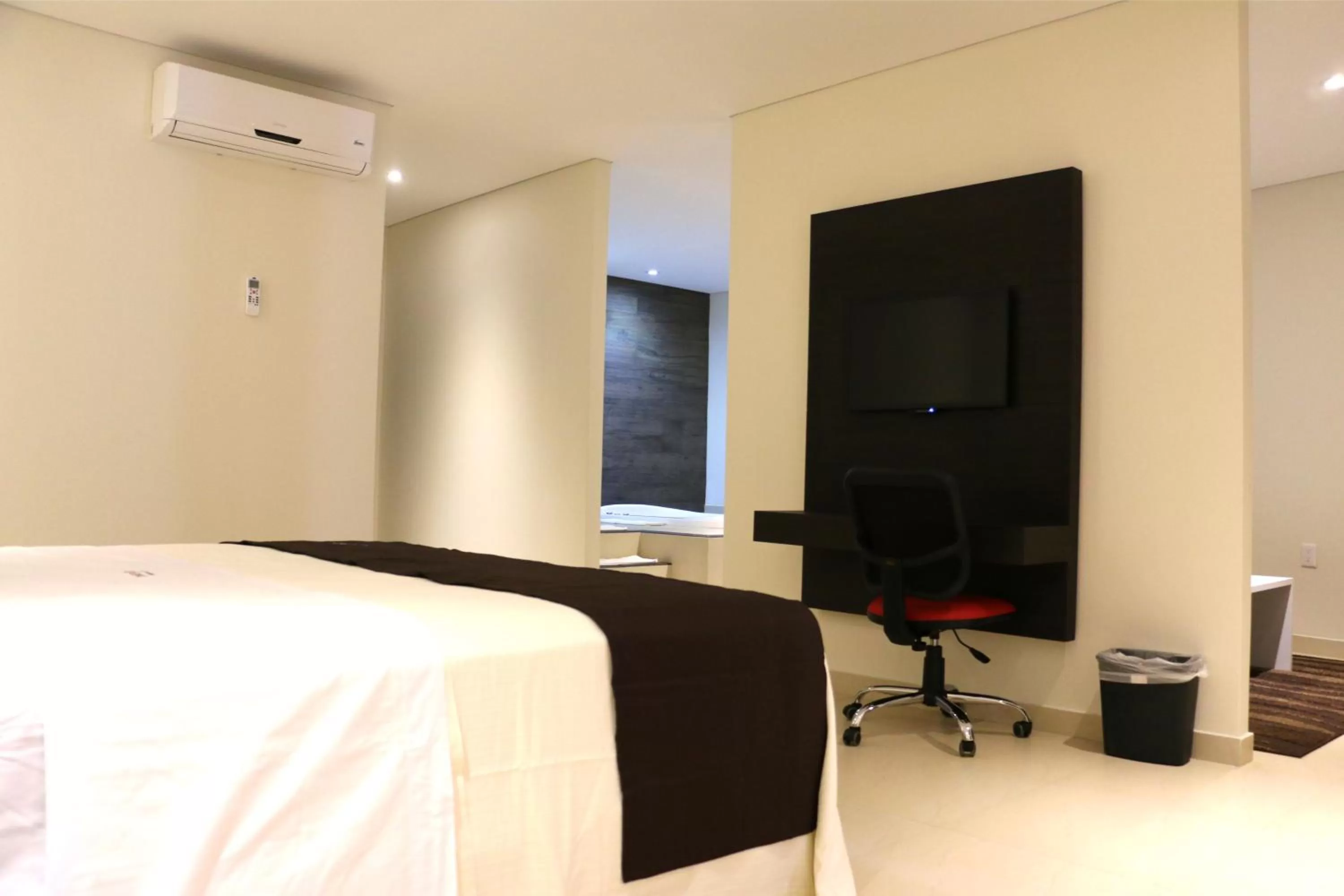 Bed in Diverxo Hotel & Villas