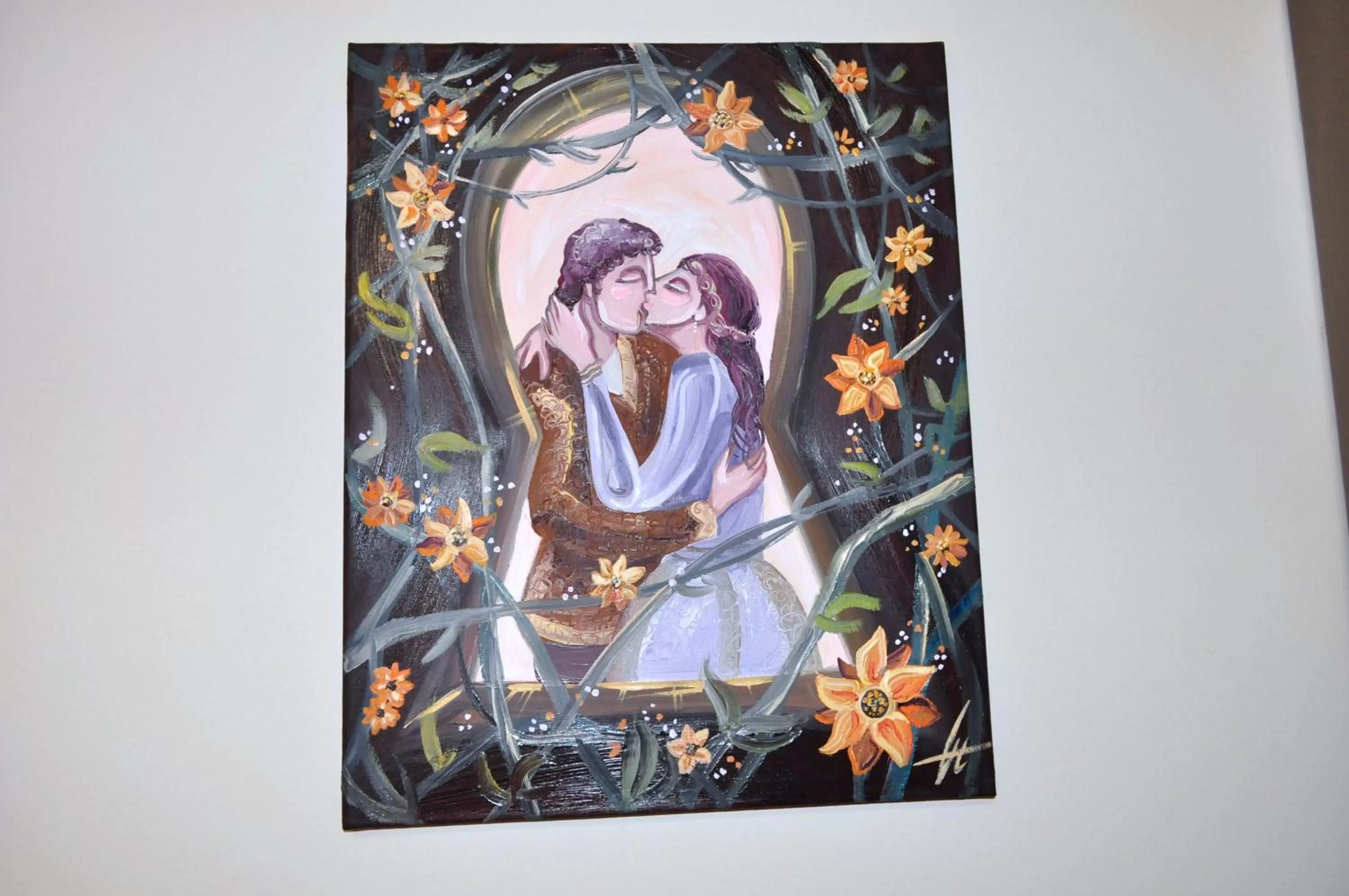 Decorative detail in Stupor Mundi Bed and Breakfast