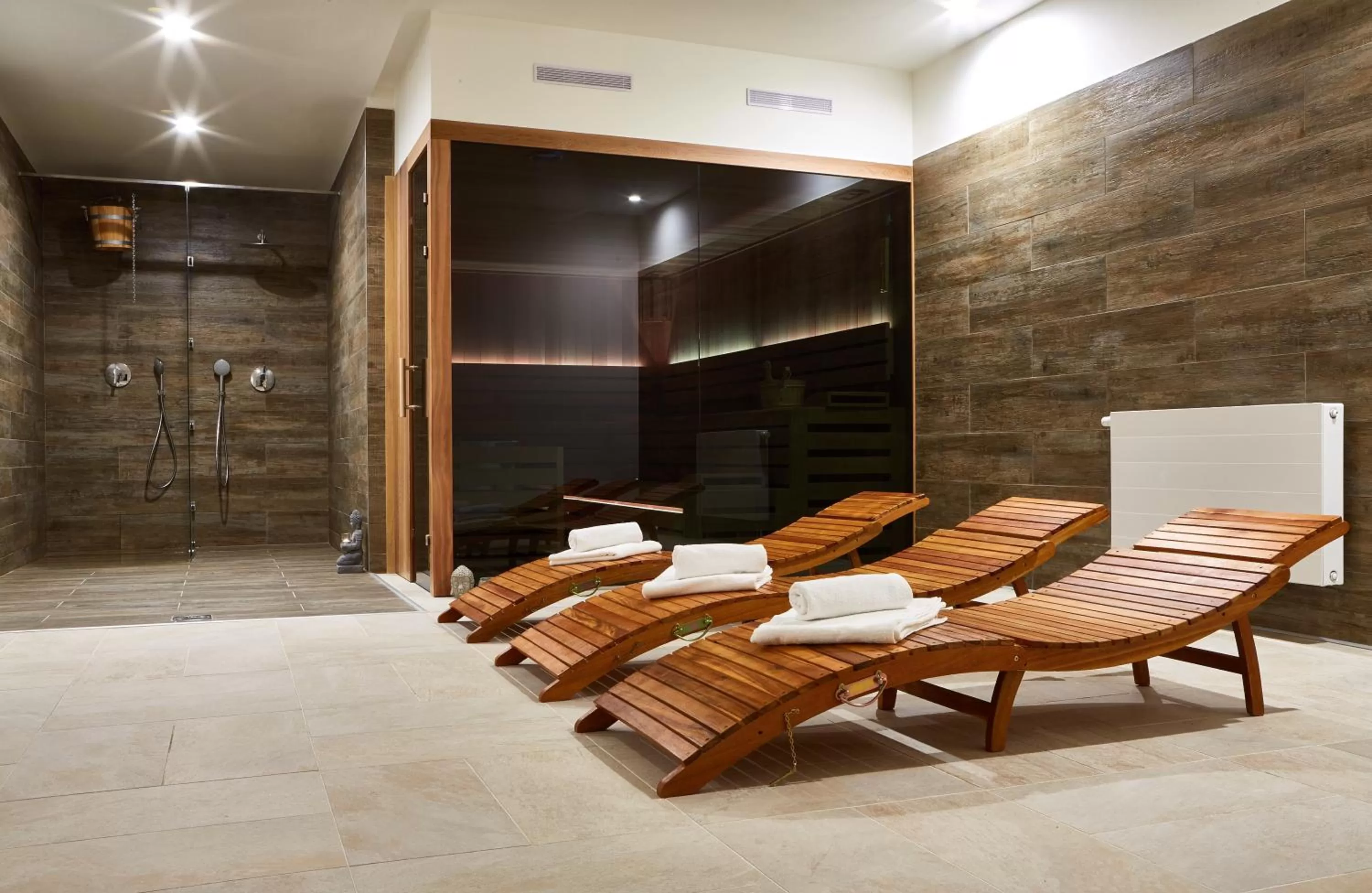 Sauna in Hotel Rehavital