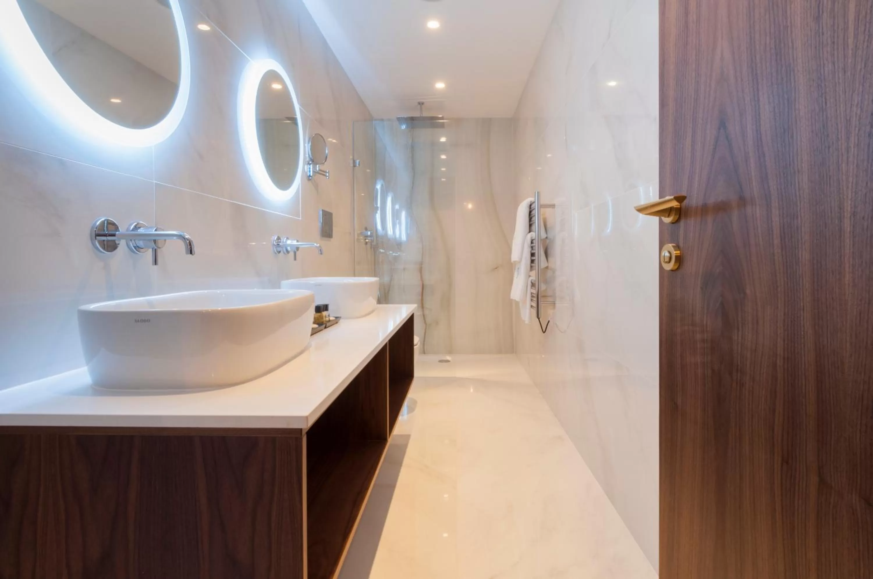 Shower in The Duke Boutique Hotel